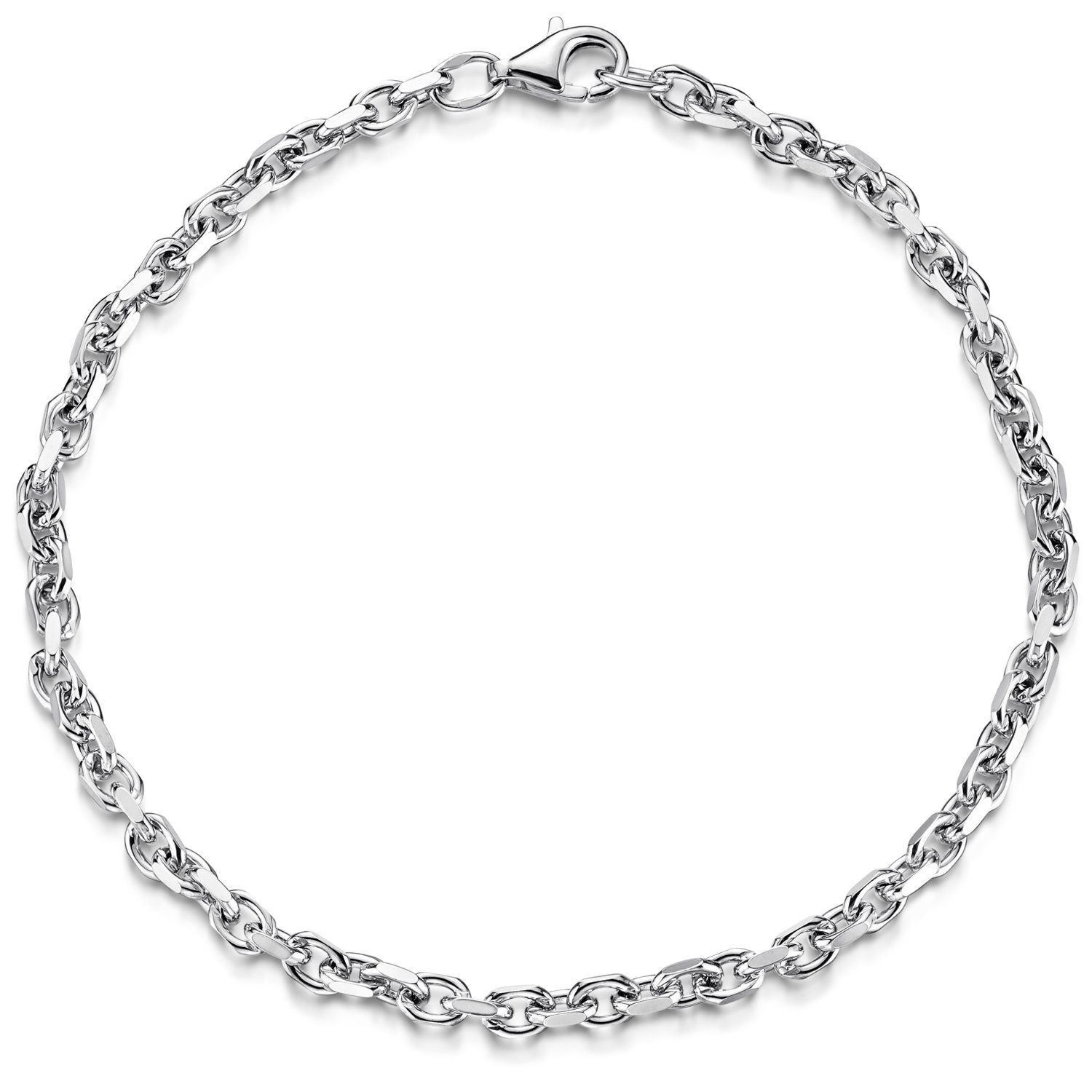 Silberarmband Herren Ankerkette massiv 2,9mm SA-140