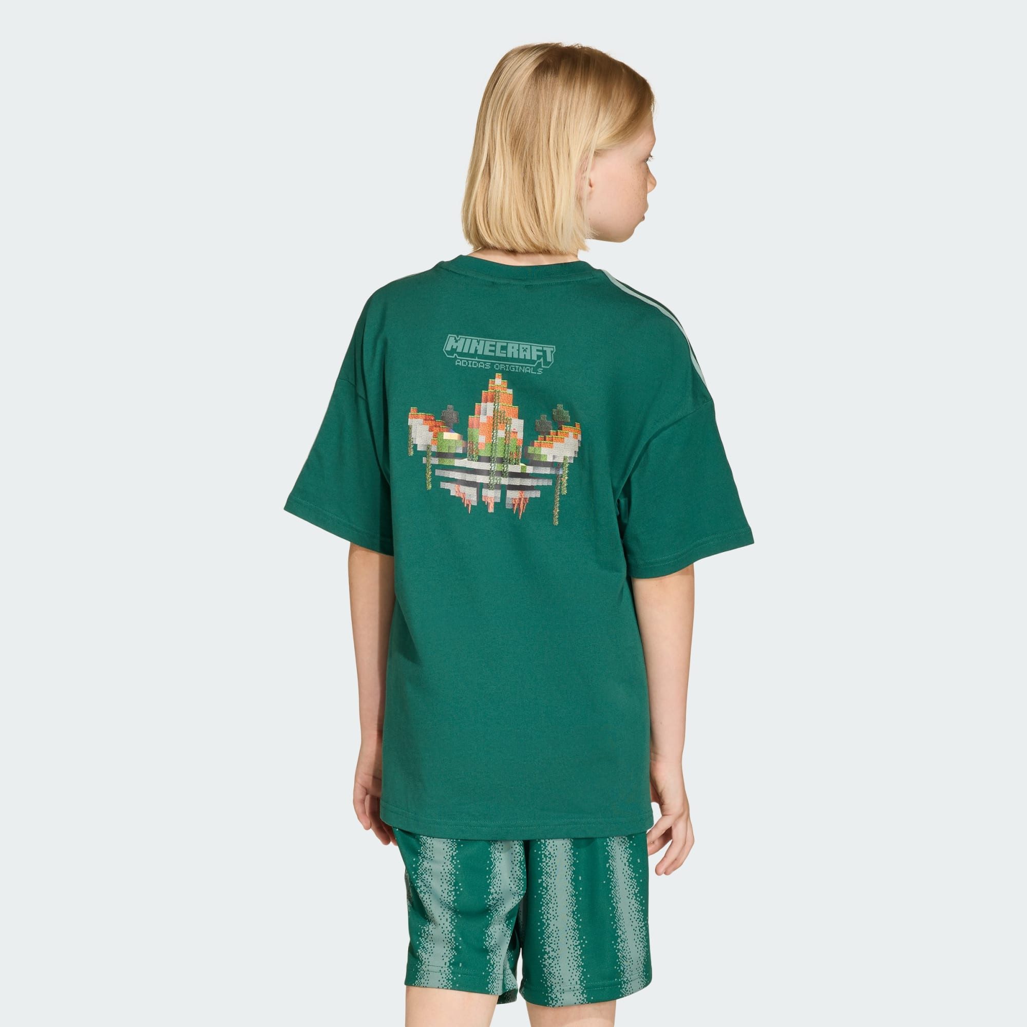 adidas Originals T-Shirt ADIDAS MINECRAFT LOCKERES BATWING T-SHIRT (1-tlg)