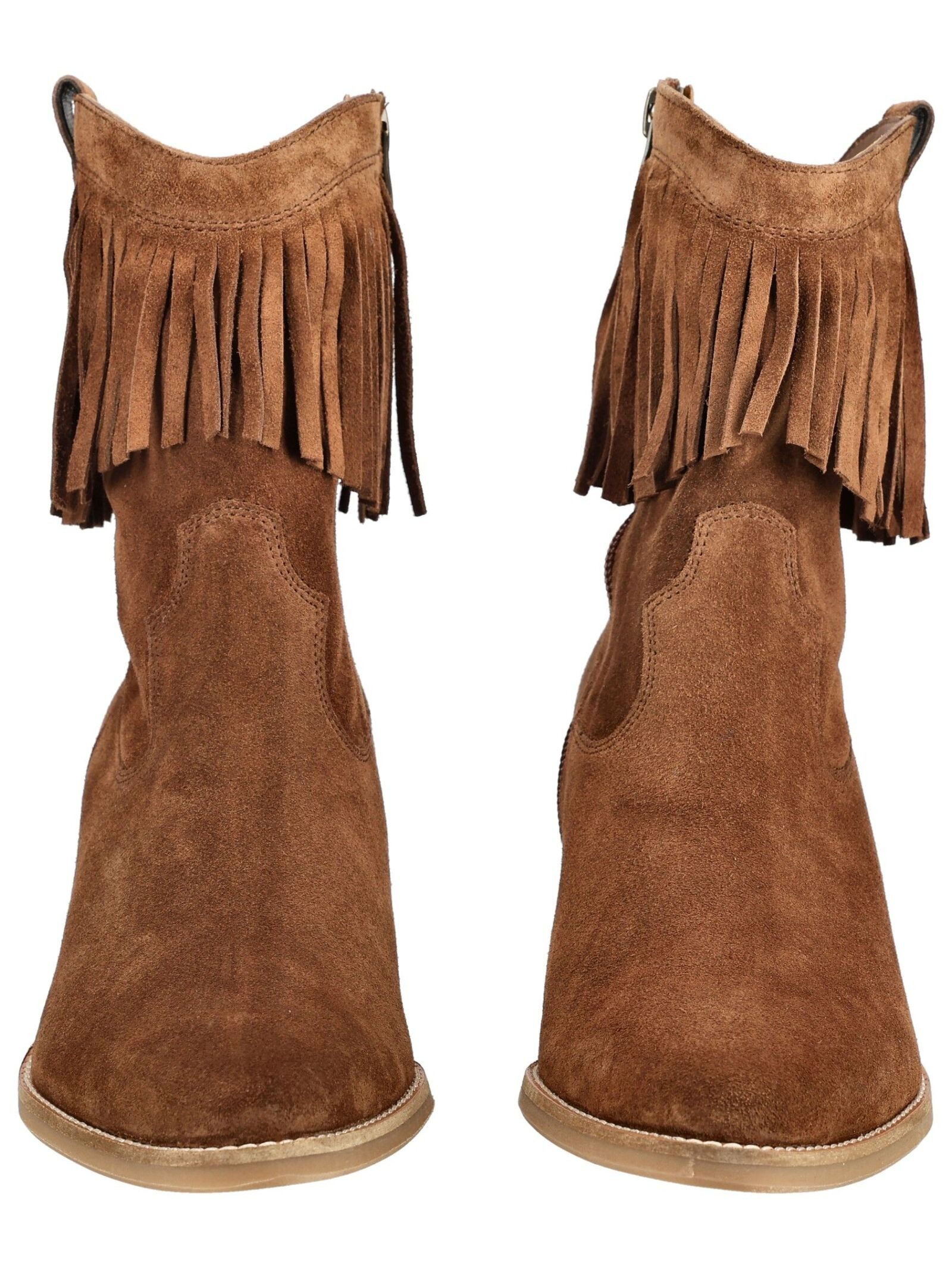 Paul Green Paul Green Stiefelette Veloursleder Bikerboots