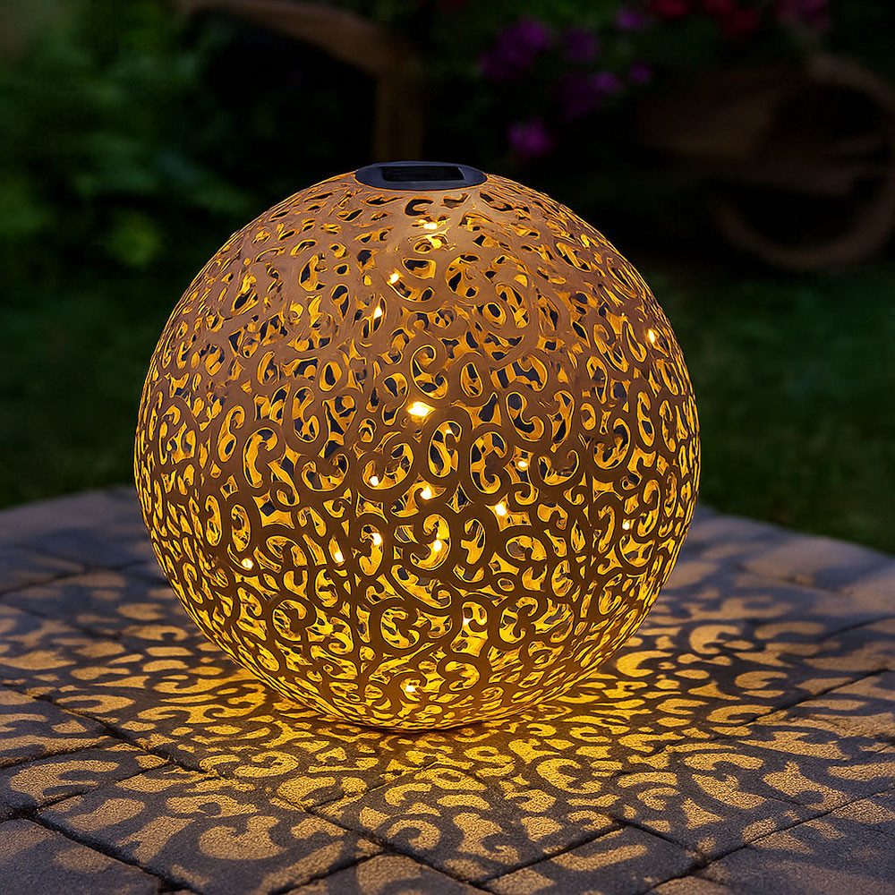 GLOBO LIGHTING Gartenleuchte, LED-Leuchtmittel fest verbaut, Warmweiß, LED günstig online kaufen