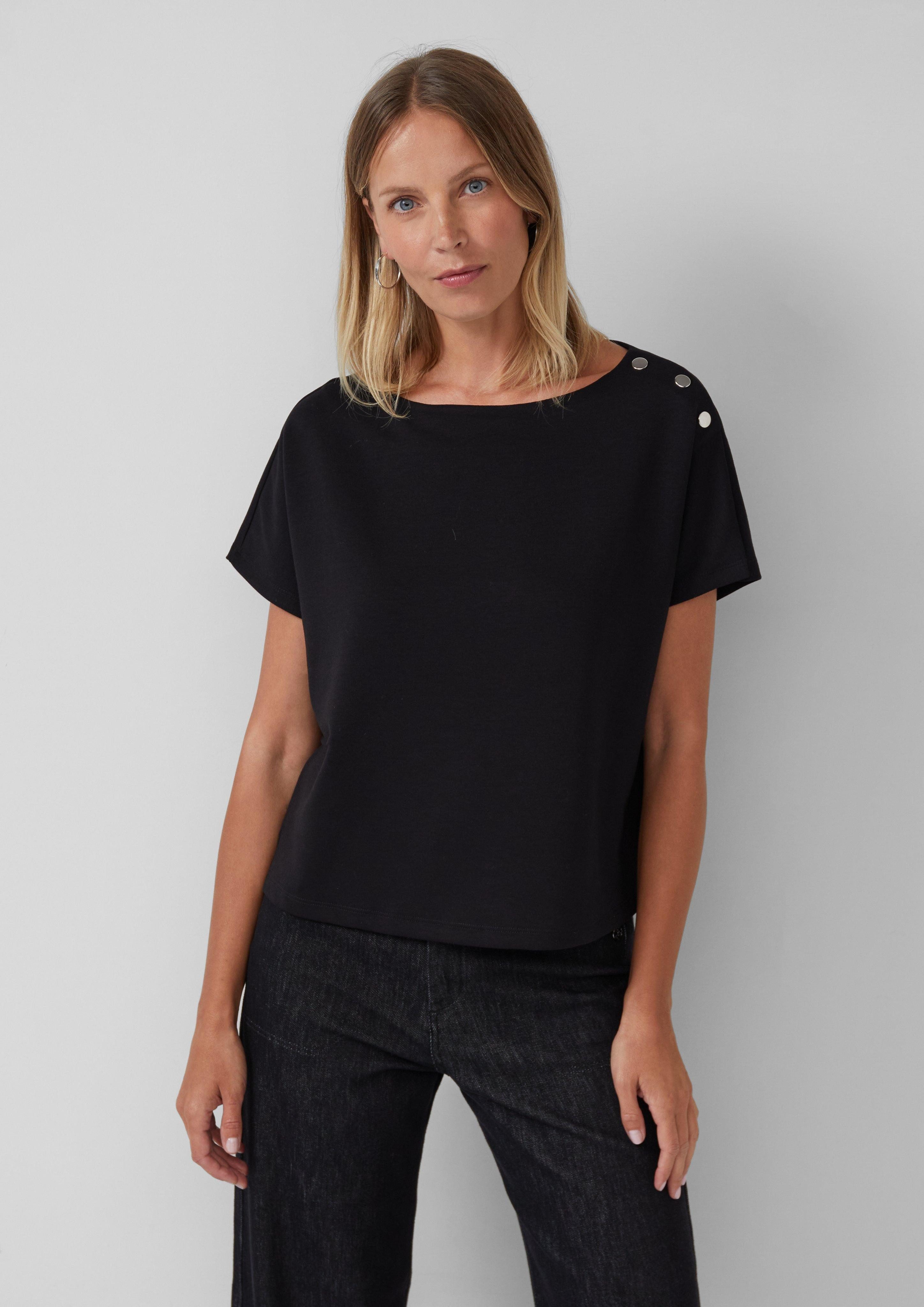 s.Oliver BLACK LABEL Shirttop T-Shirt günstig online kaufen