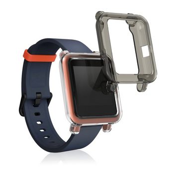 kwmobile Smartwatch-Hülle 2x Schutzhülle für Huami Amazfit Bip S / Bip S Lite, Fitness Tracker Gehäuse Hülle klar