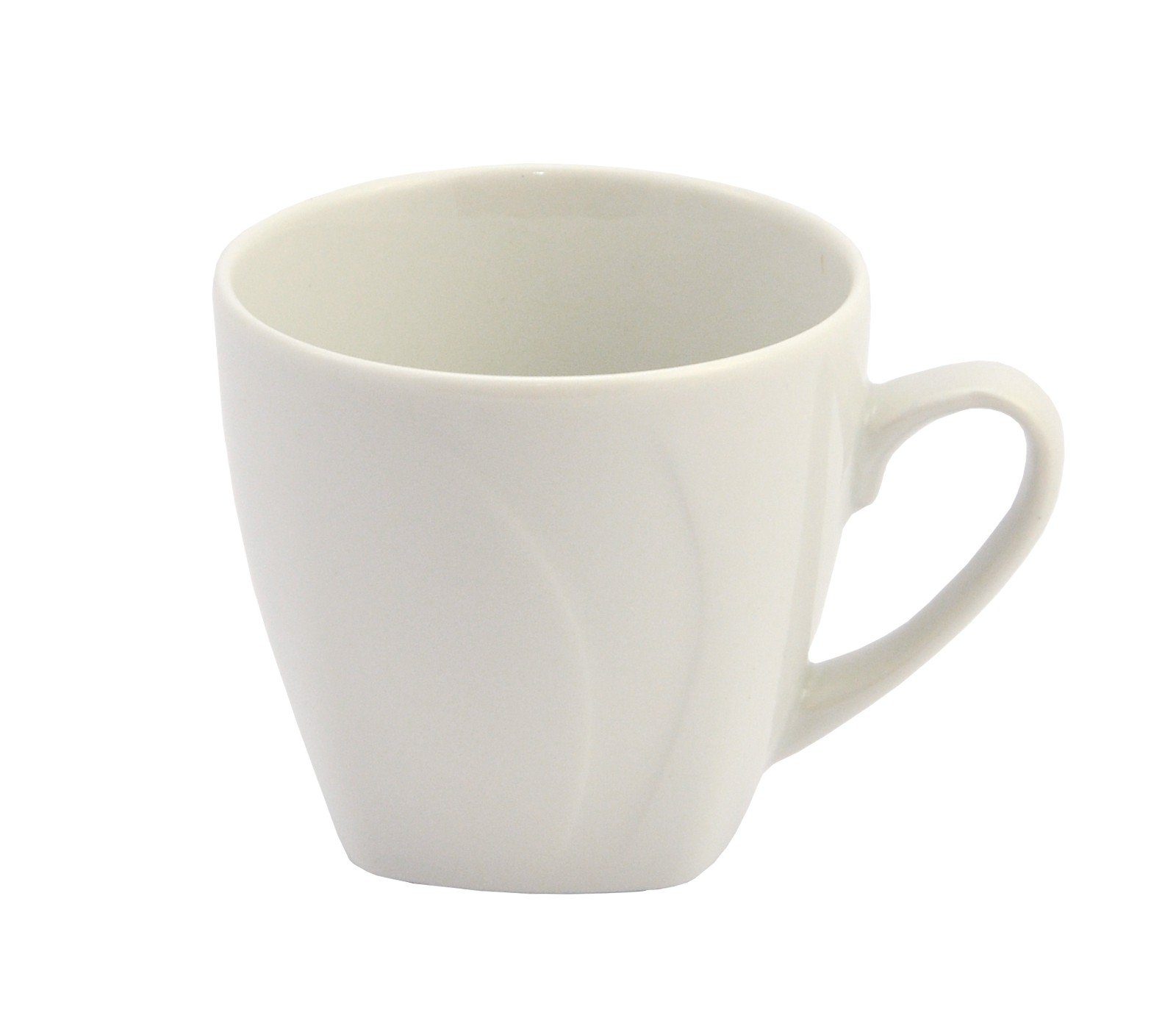 van Well Tasse 6er Set Kaffeetasse mit Untertasse Celebration, Porzellan
