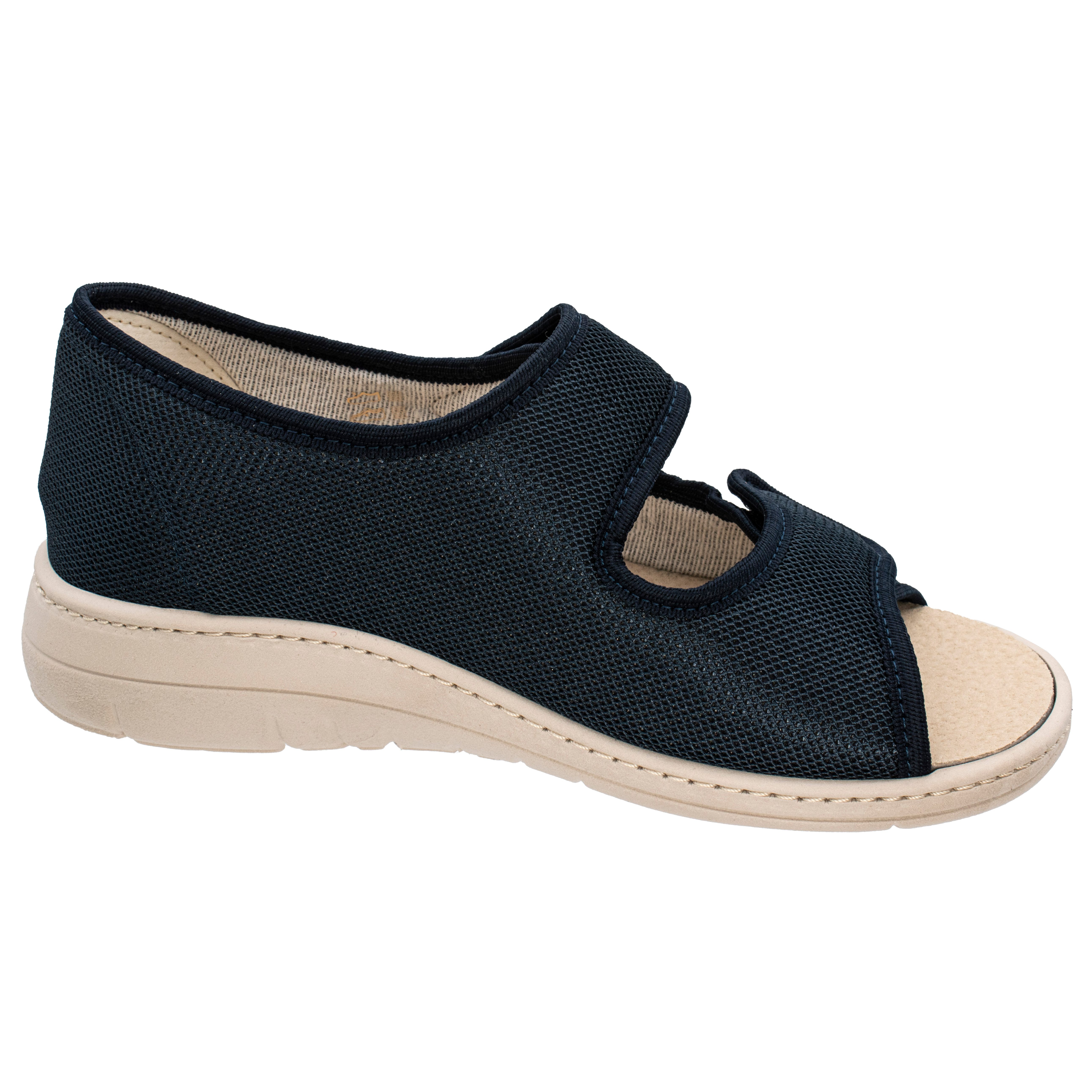Fischer-Markenschuh Ilse Sandale aus Textil, mit günstig online kaufen