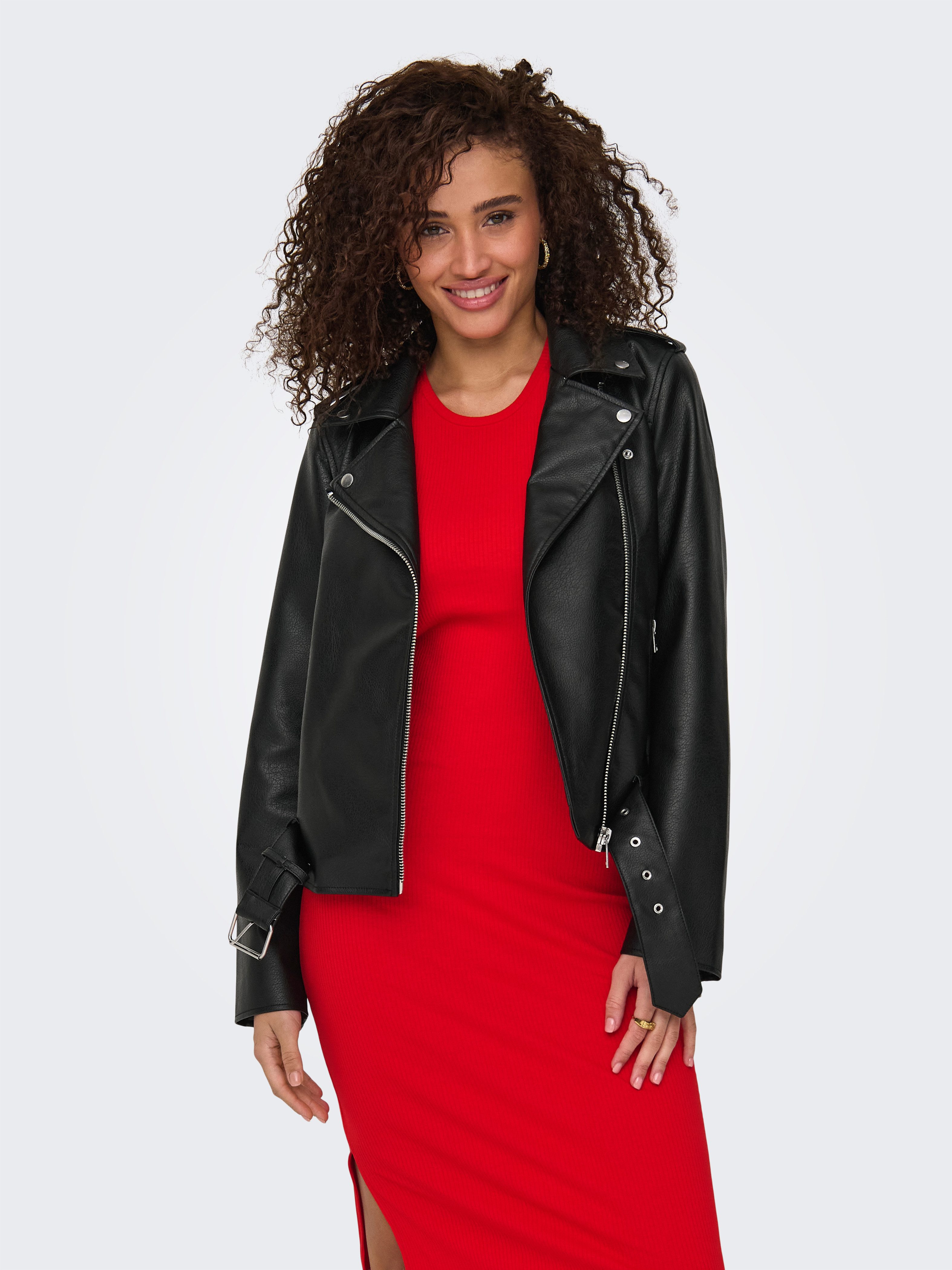 ONLY Lederimitatjacke ONLMILLE FAUX LEATHER BIKER JACKET OTW günstig online kaufen