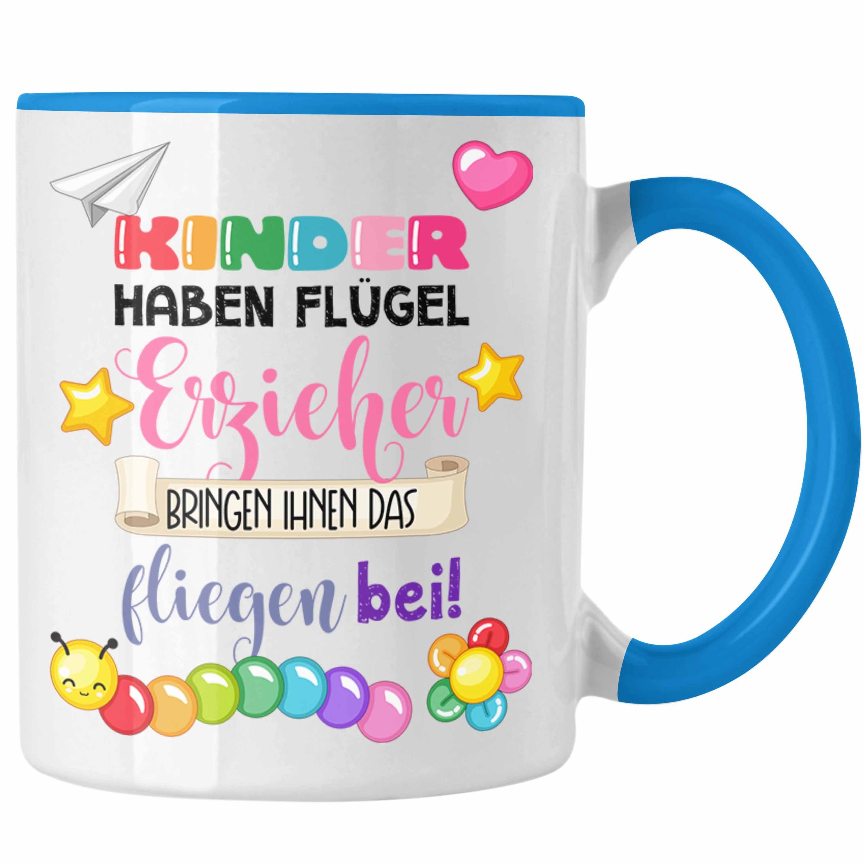 Trendation Tasse Trendation - Erzieherin Tasse Geschenk Danke Dankeschön Abschiedsgesch