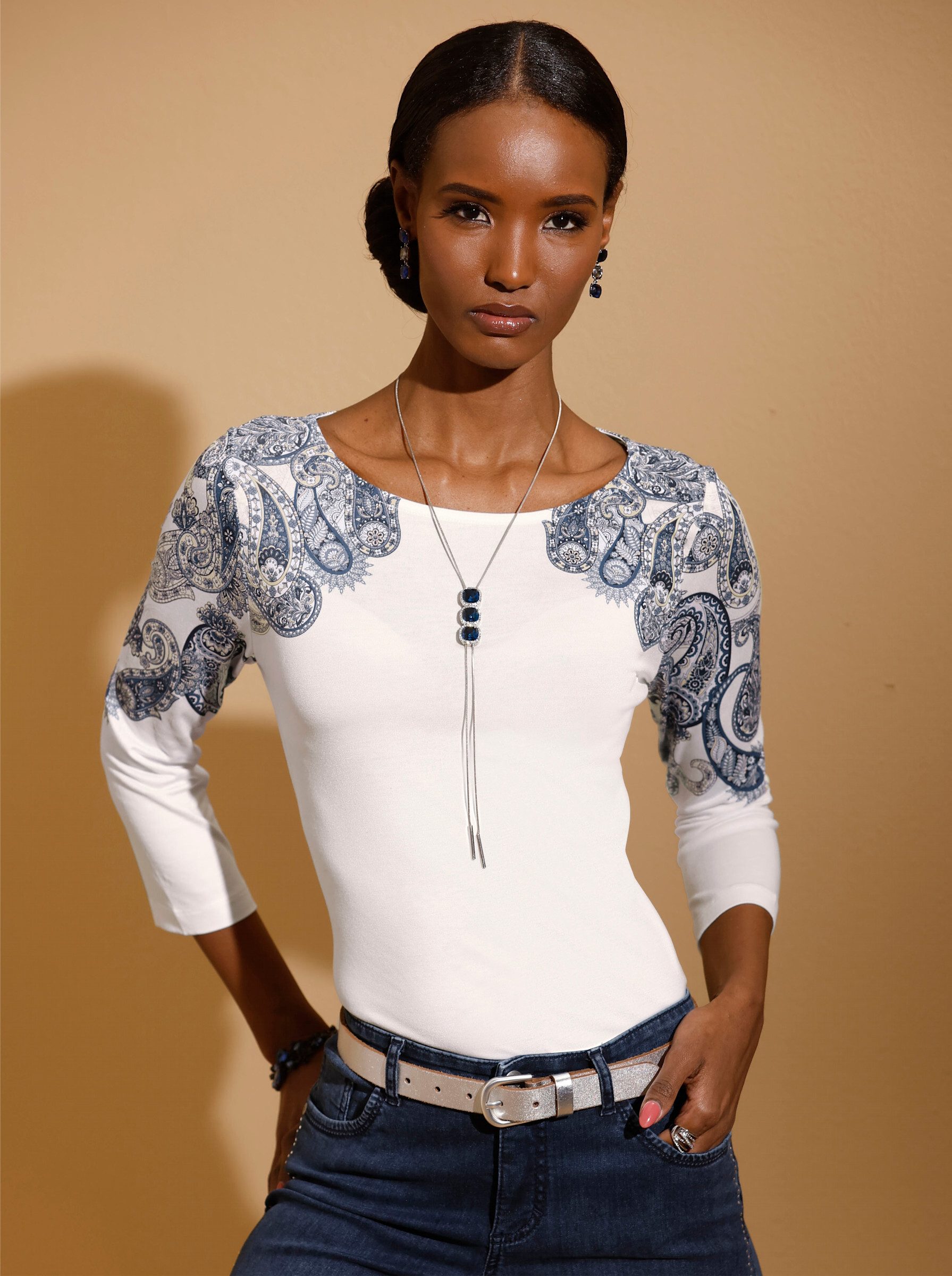 creation L T-Shirt Shirt 3/4-Arm