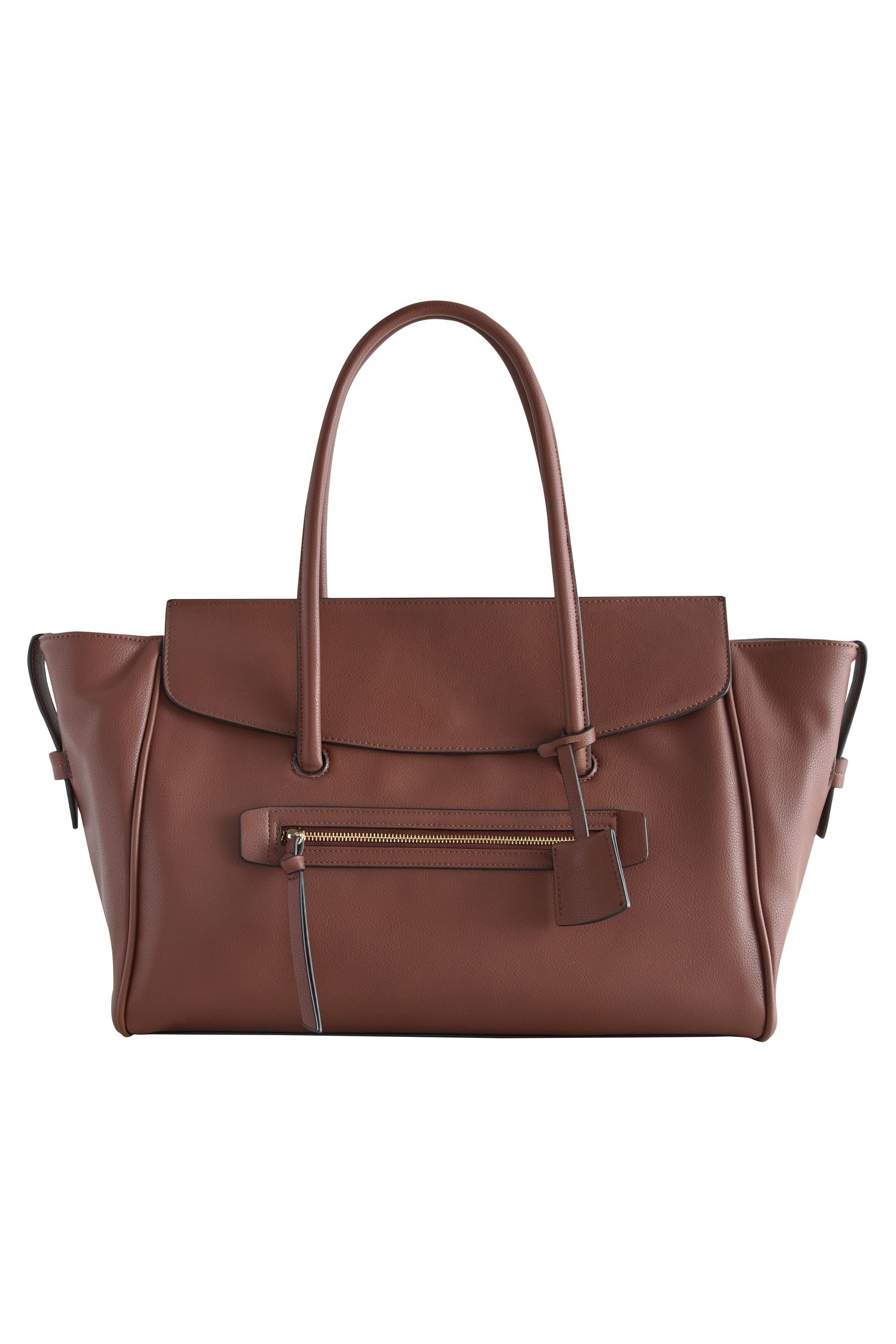 Next Einkaufsbeutel Große Tasche mit breiten Seitenteilen