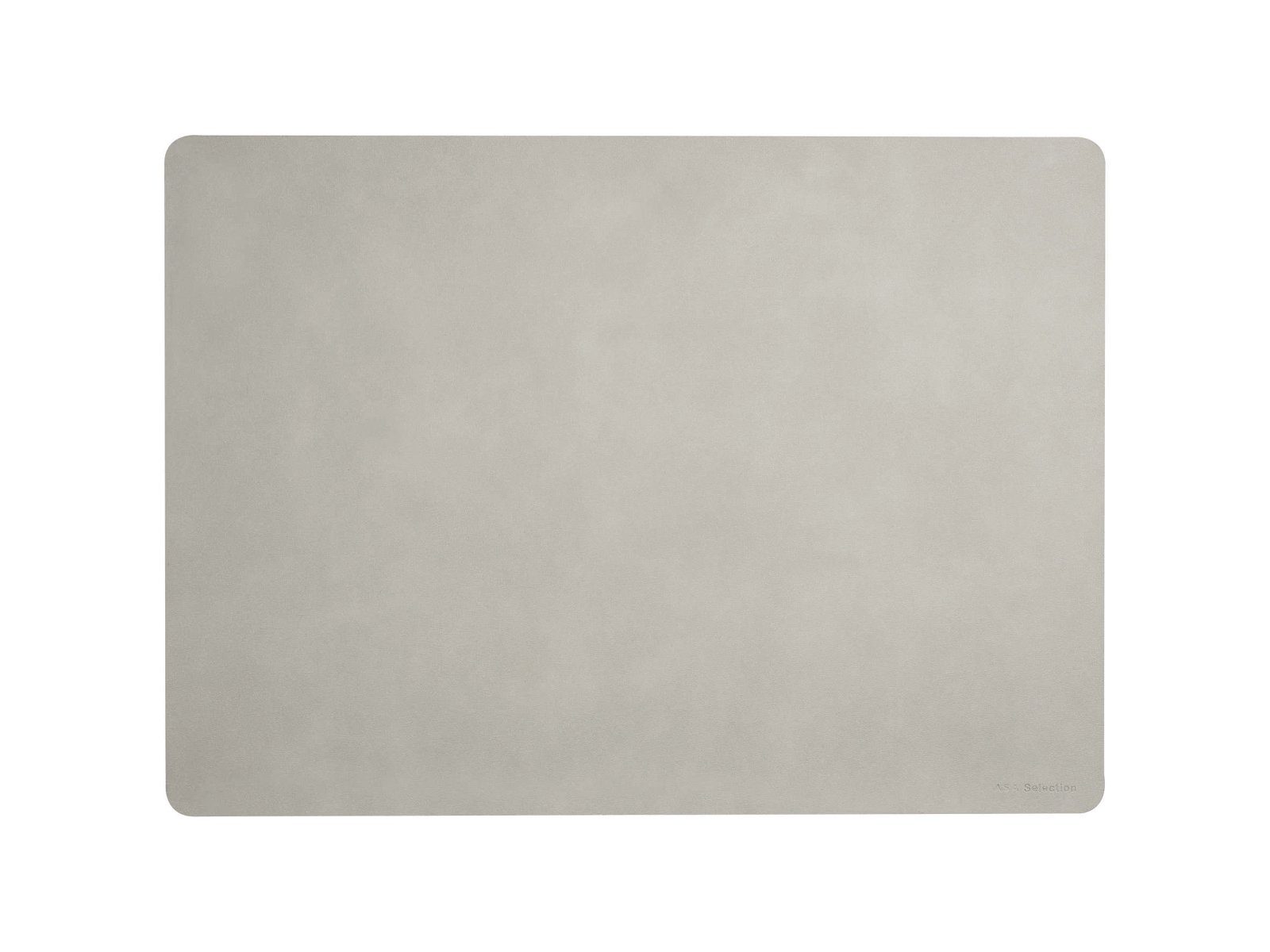 ASA SELECTION Platzset Tischset soft leather limestone 46 x 33 cm, Tischwäsche