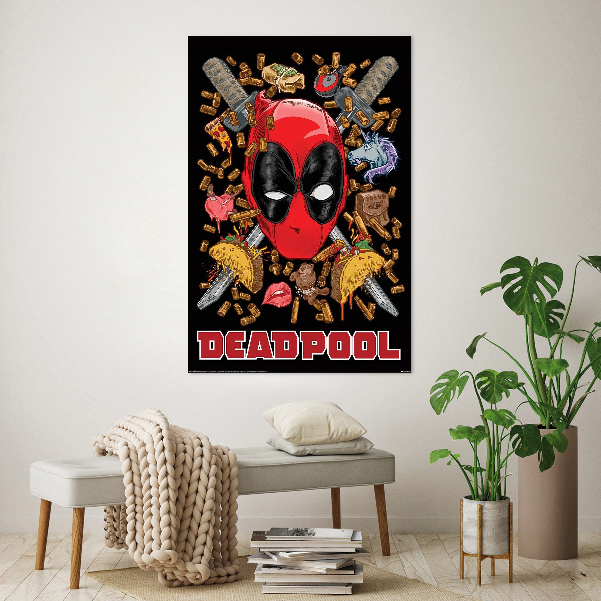 PYRAMID Poster Marvel Deadpool Poster Chimichanga 61 x 91,5 cm – Bild 3 von 5