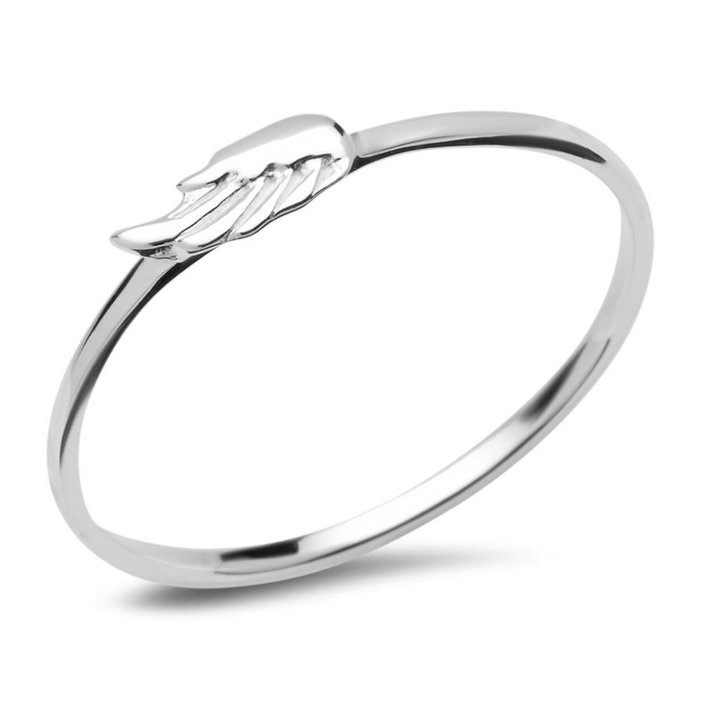 Silberring Symbol-Ring Flügel-Design 925er Silber SR0331