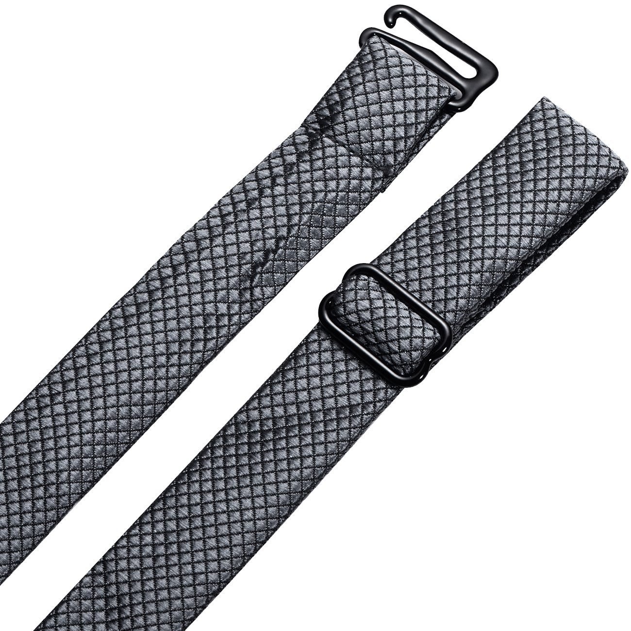 DonDon Fliege DonDon Herren Fliege 12 x 6 cm gebunden (Packung, 1-St) bereits gebunden, verstellbar, Seidenlook – Bild 5 von 5