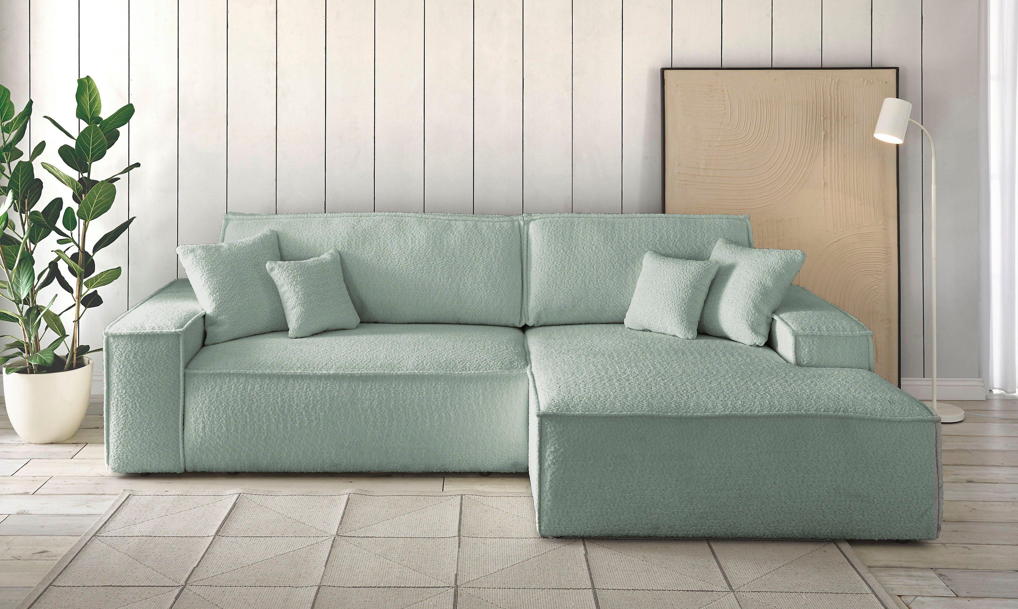 andas Ecksofa Finnley Schlafsofa 267 cm günstig online kaufen