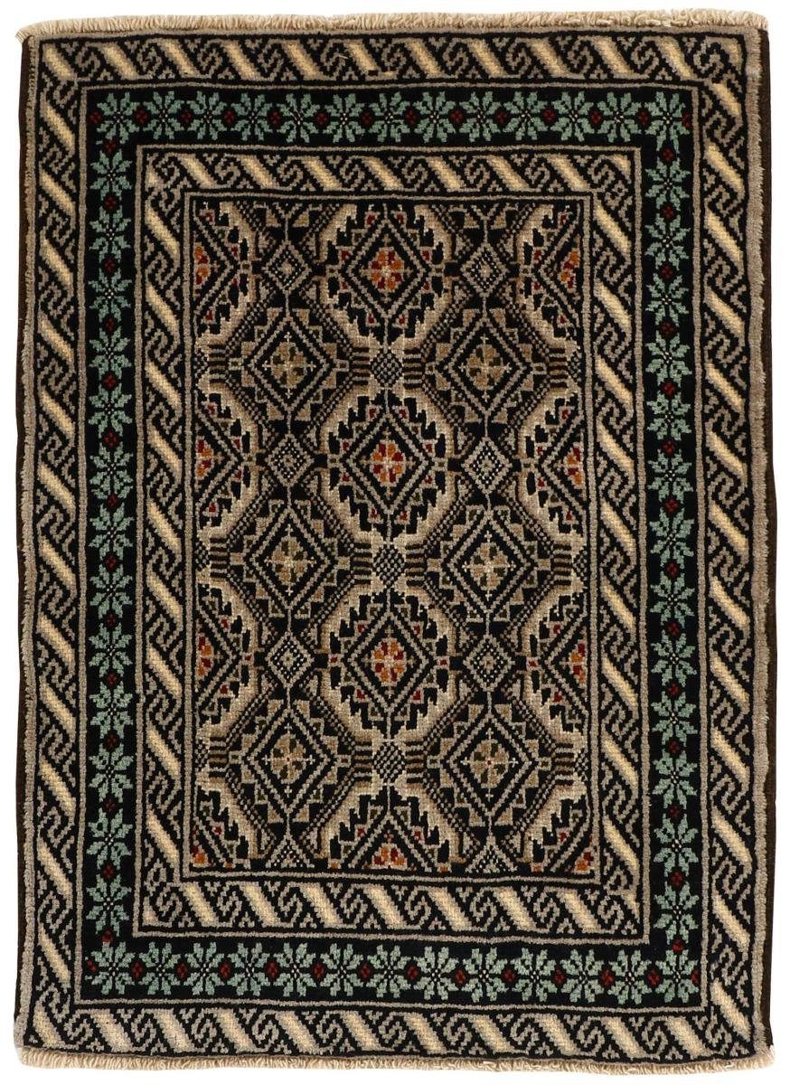 Orientteppich Trading, 6 Höhe: 83x119 Nain Orientteppich rechteckig, / mm Handgeknüpfter Belutsch Perserteppich,