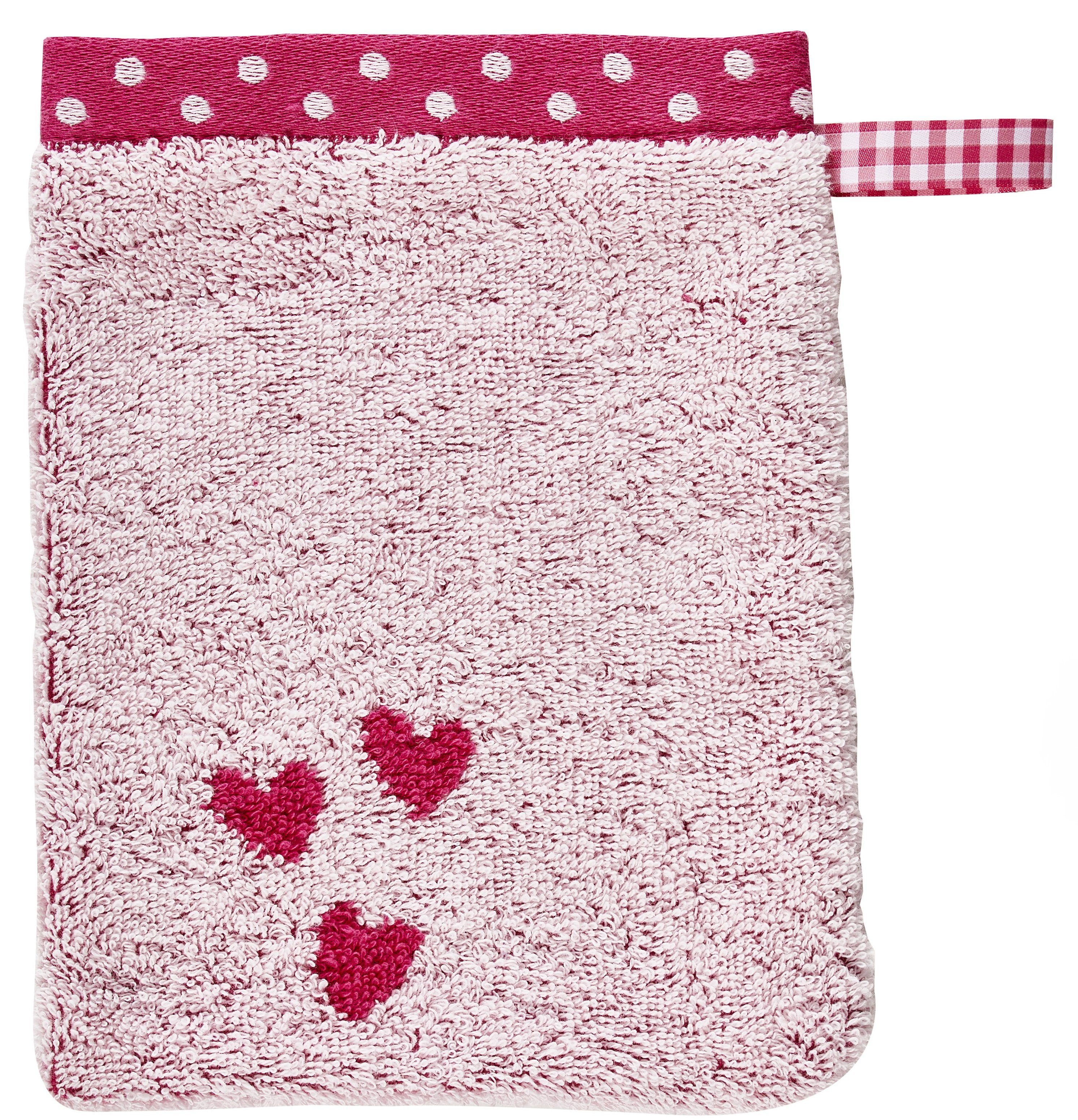 Waschhandschuh 'Lillifee' Waschhandschuh 16 x 21 cm Pink