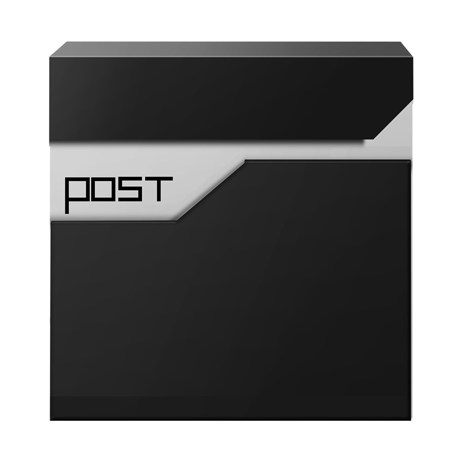 Arebos Briefkasten moderner Design Wandbriefkasten, Postkasten, inkl. Zeitu günstig online kaufen