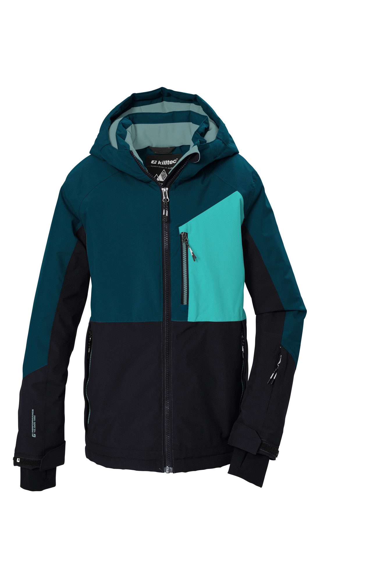 Killtec Funktionsjacke KSW 206 BYS SKI JCKT für Kinder, mit verschweißten Nähten, wind- und wasserdicht – Bild 2 von 3