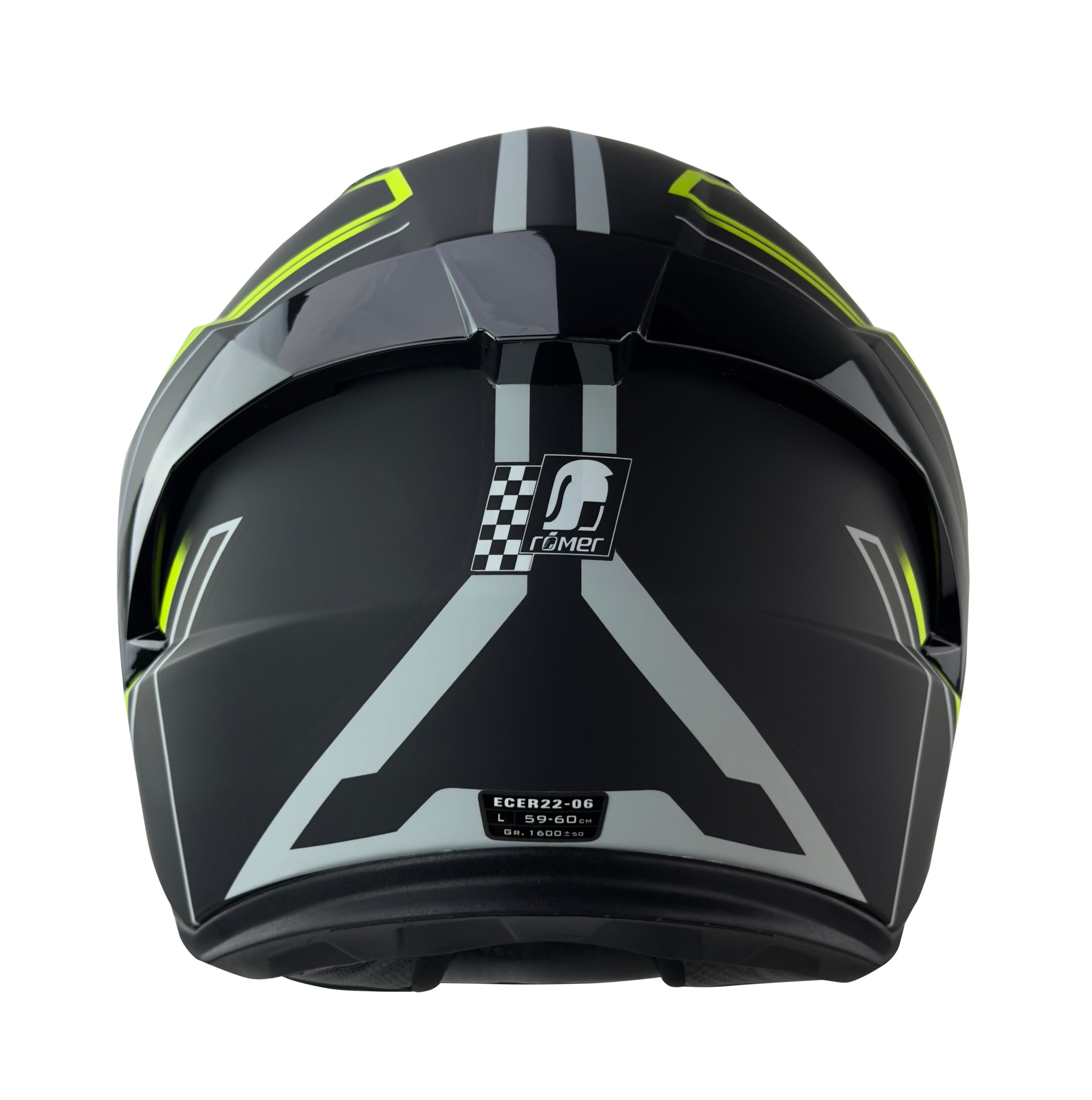 RÖMER HELME Motorradhelm RR202410 - Integralhelm mit Belüftungssystem in XS bis XXL