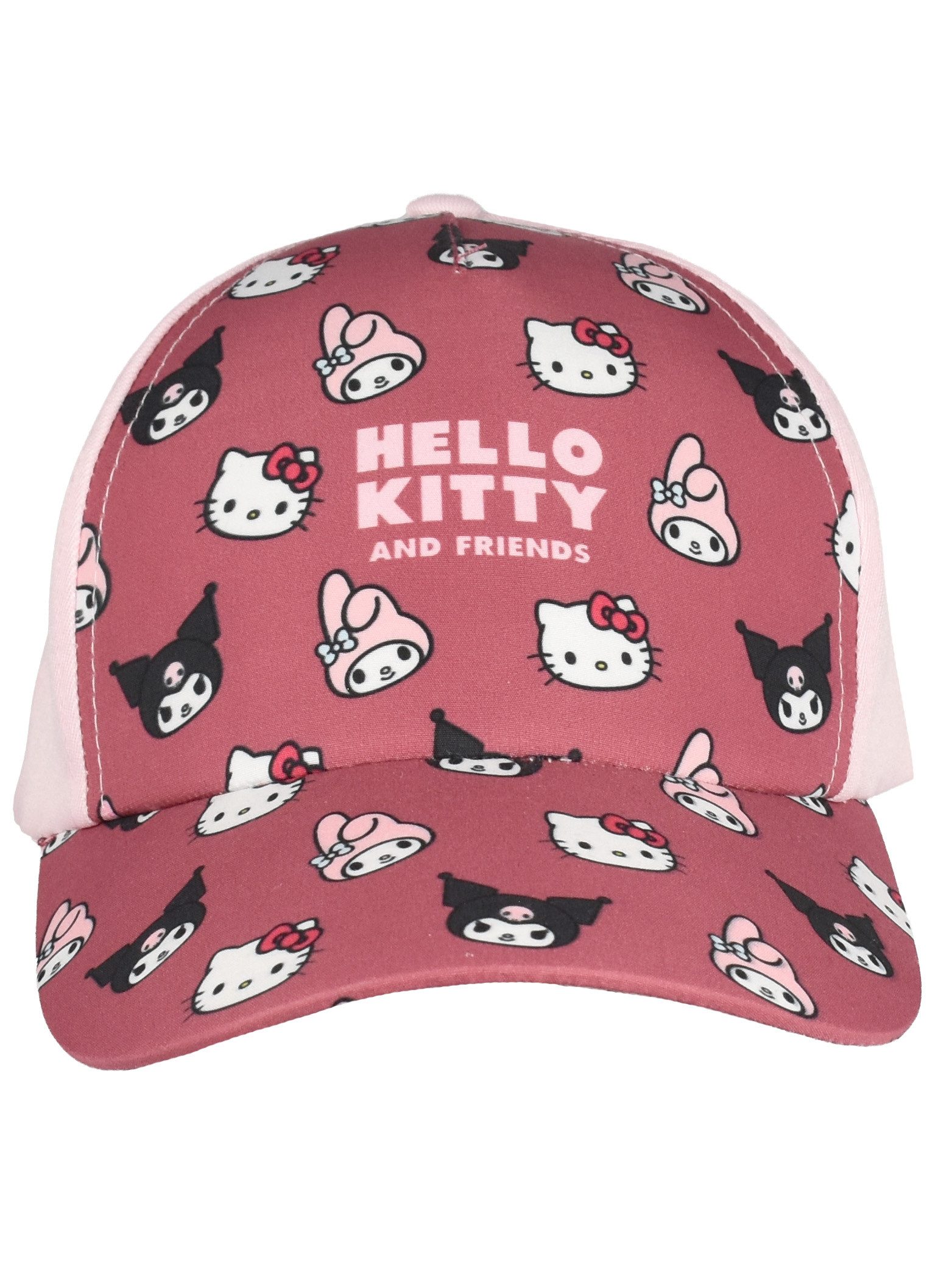 Baseball Cap Hello Kitty Kappe Friends Cap Basecap Baseballkappe verstellbar