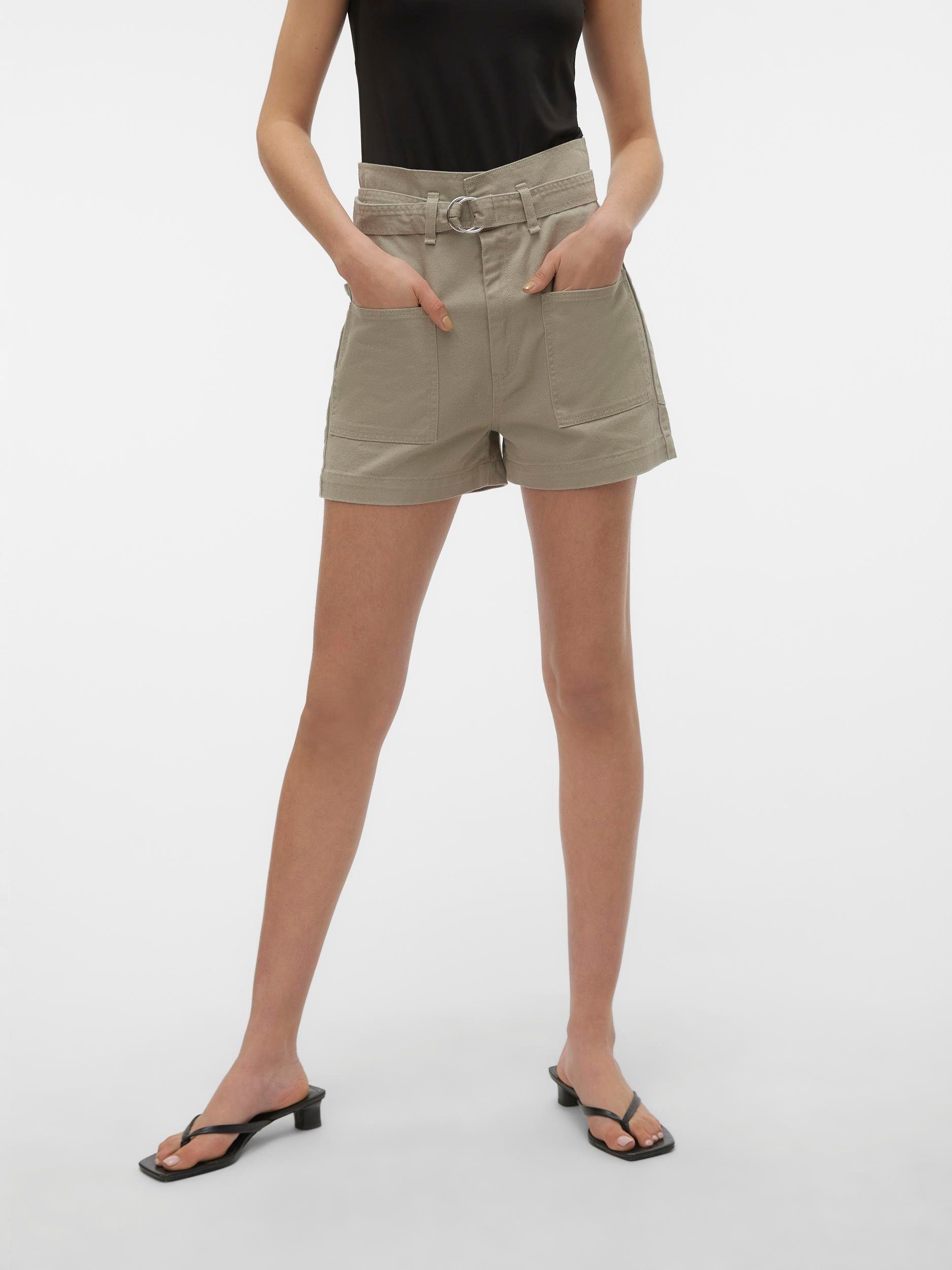 Vero Moda Shorts VMTALIA HR BELT SHORTS