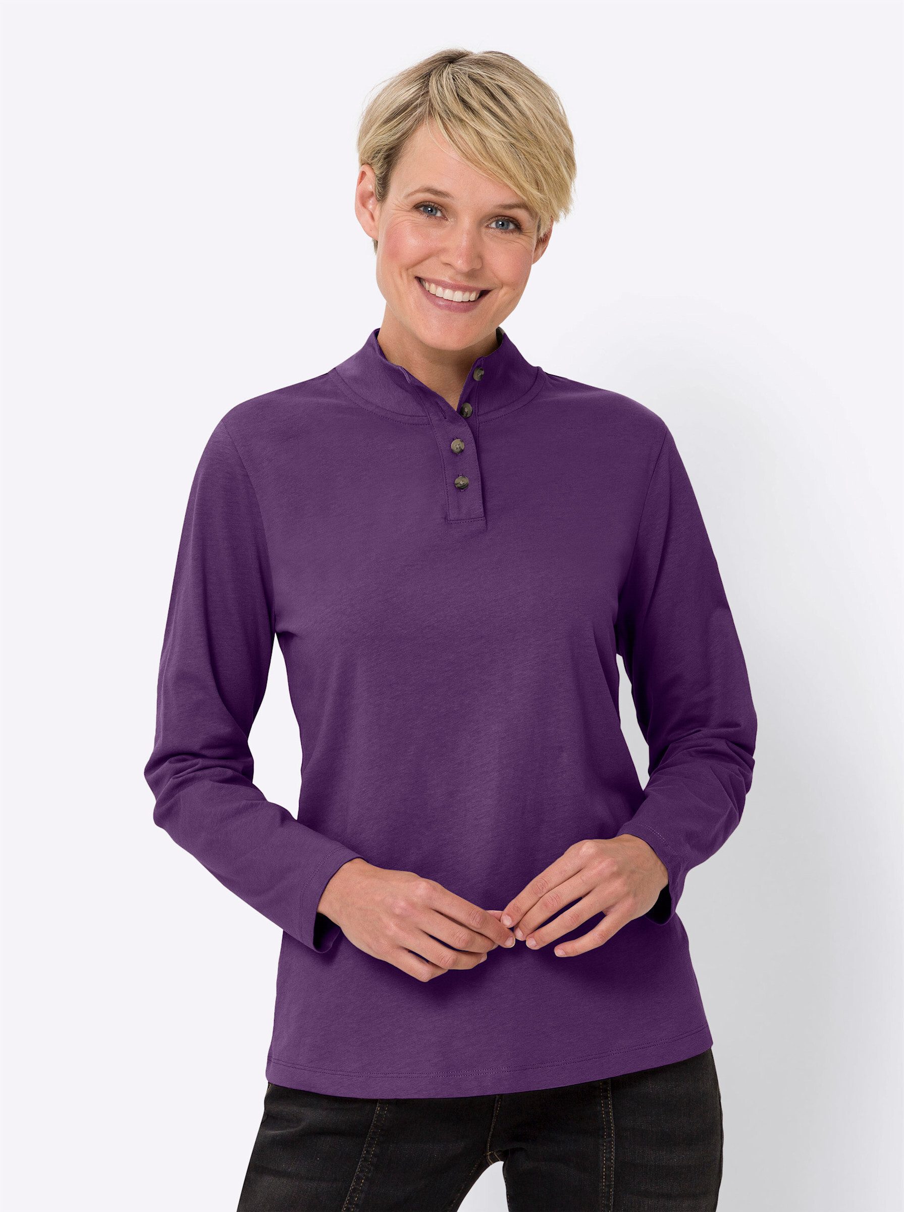 Sieh an! T-Shirt Shirt Langarm