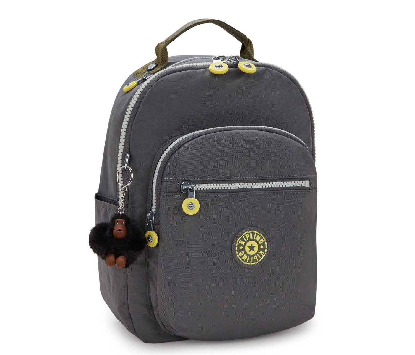 KIPLING Freizeitrucksack Seoul S mit Tabletfach (1, 1-tlg., Stück), Klipling-Affe