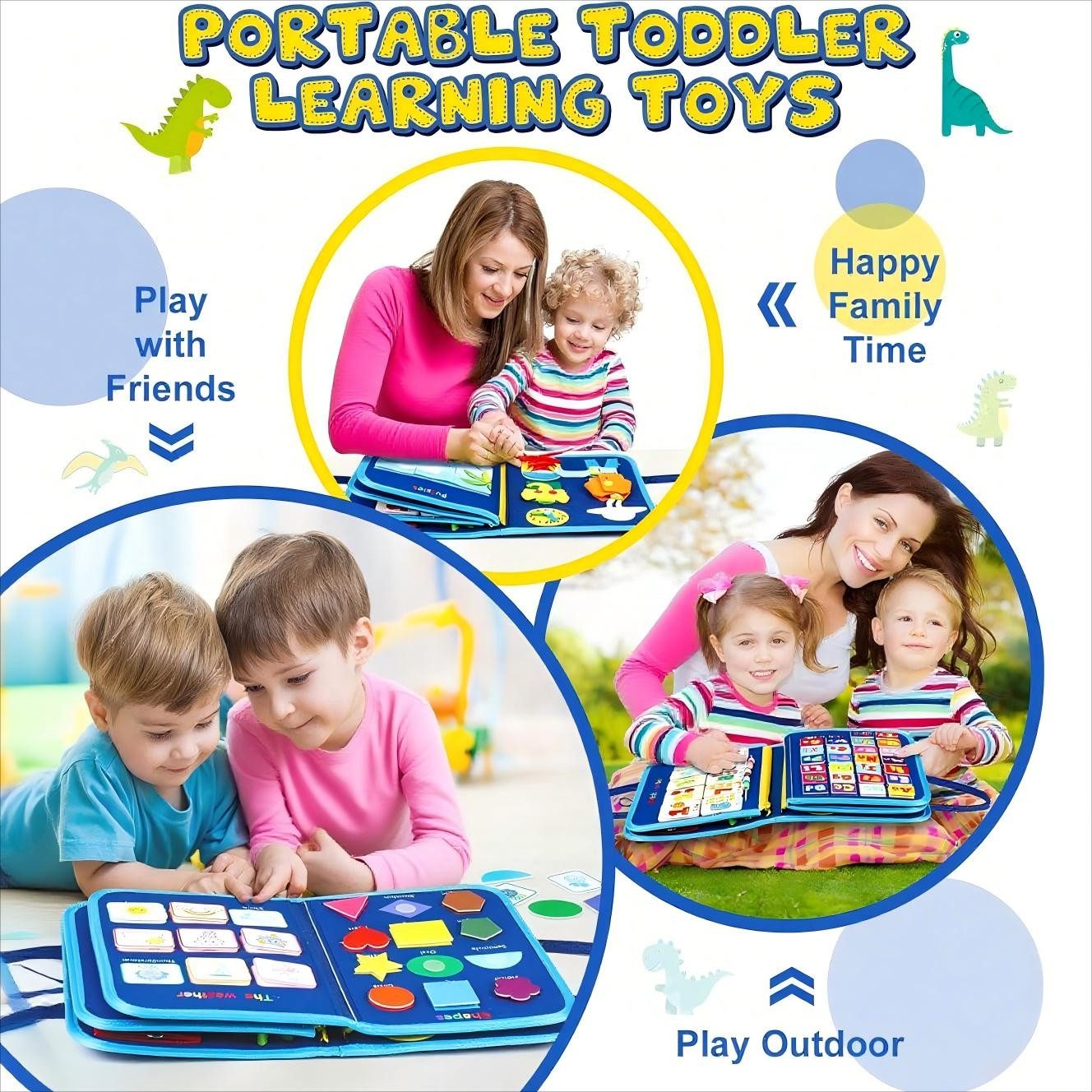 POPOLIC Lernspielzeug Busy Board für Kinder günstig online kaufen
