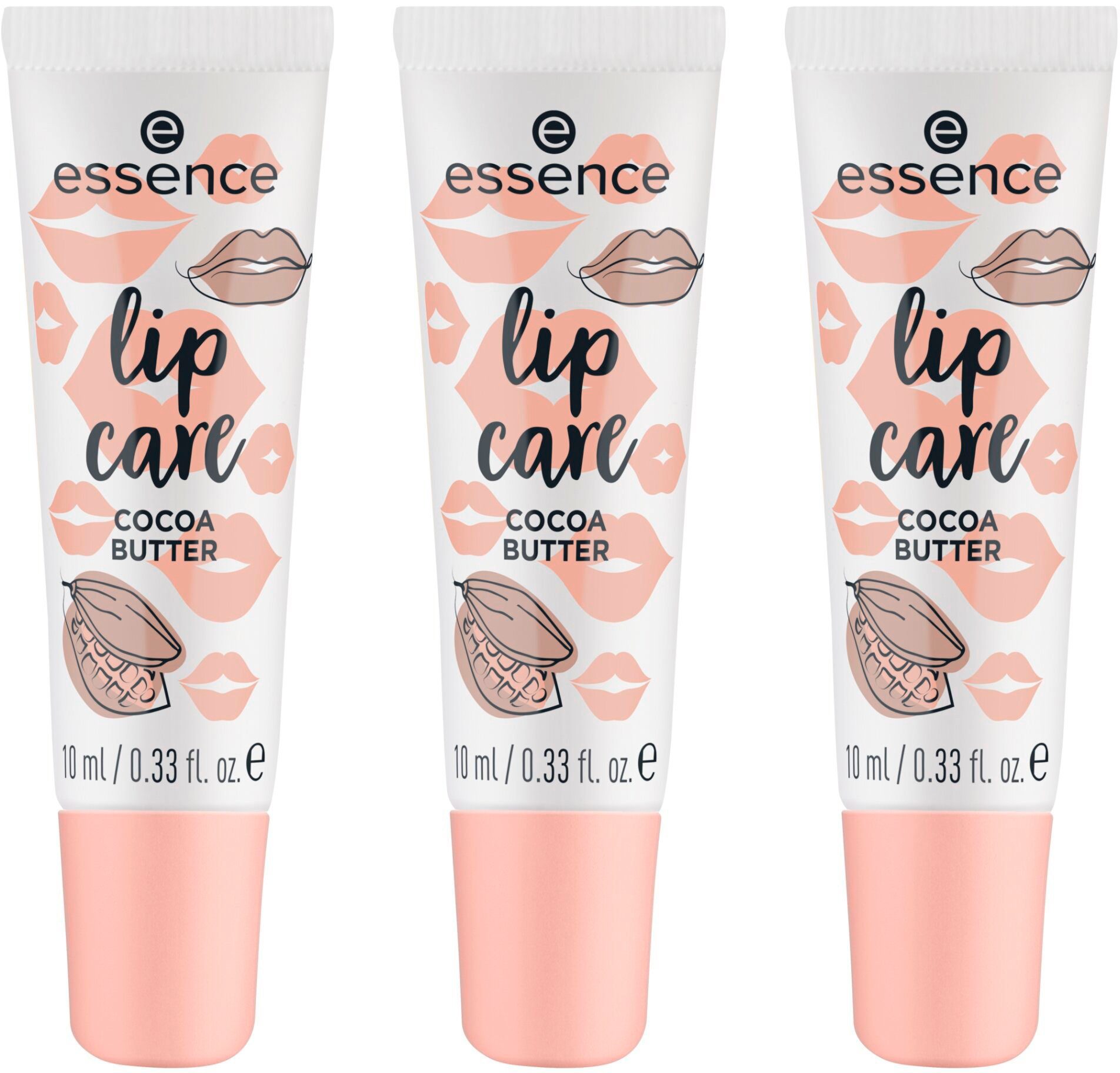 BUTTER, 3-tlg. Lippenbalsam lip COCOA Essence care