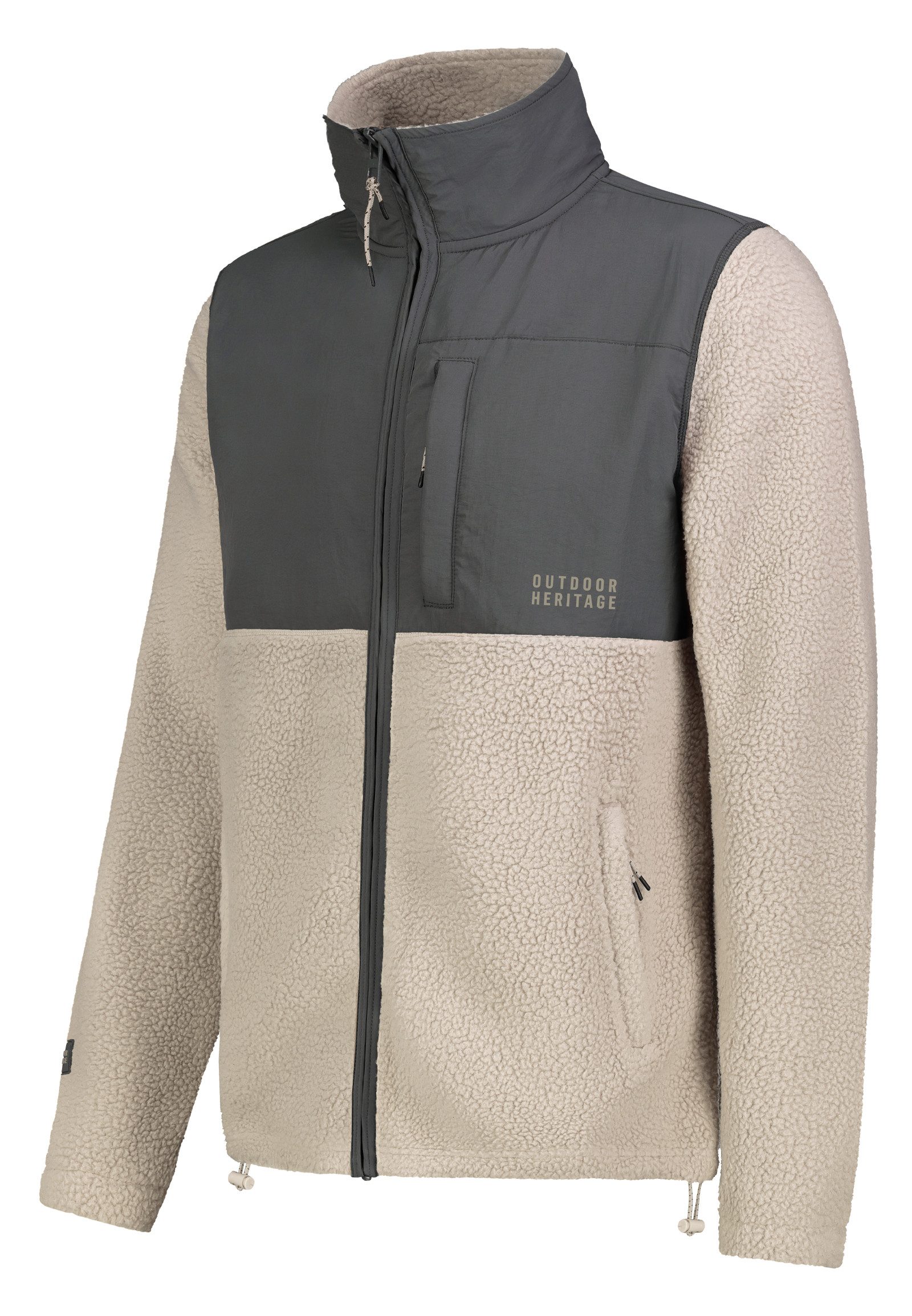 SUBLEVEL Blouson Outdoor Heritage mit Reißverschluss und Taschen H20001M21484_Jacket