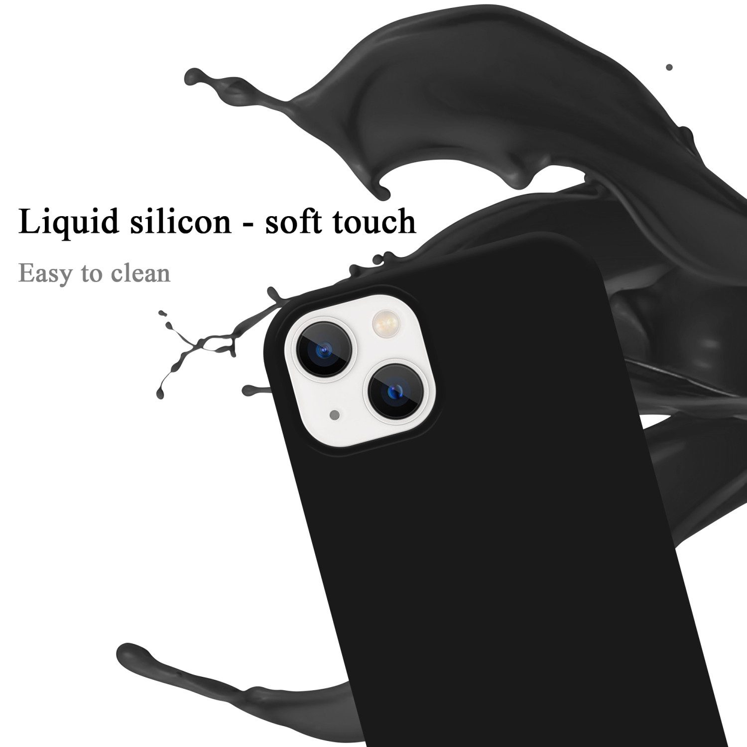 Cadorabo Handyhülle für iPhone 14 PLUS Hülle Apple iPhone 14 PLUS, Flexible Hülle TPU Silikon Schutzhülle Back Cover Case