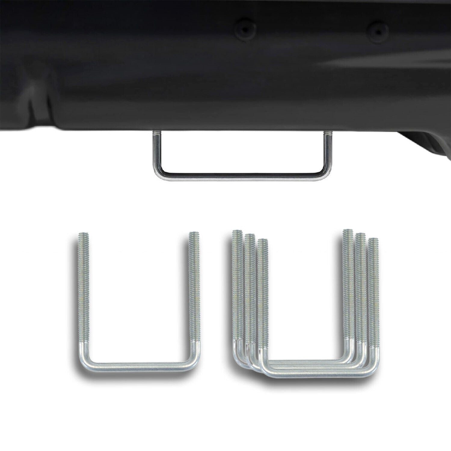 OMAC Dachträger Menabo U-Befestigung Satz U-Bügel 80MM für Dachkoffer Dachbox