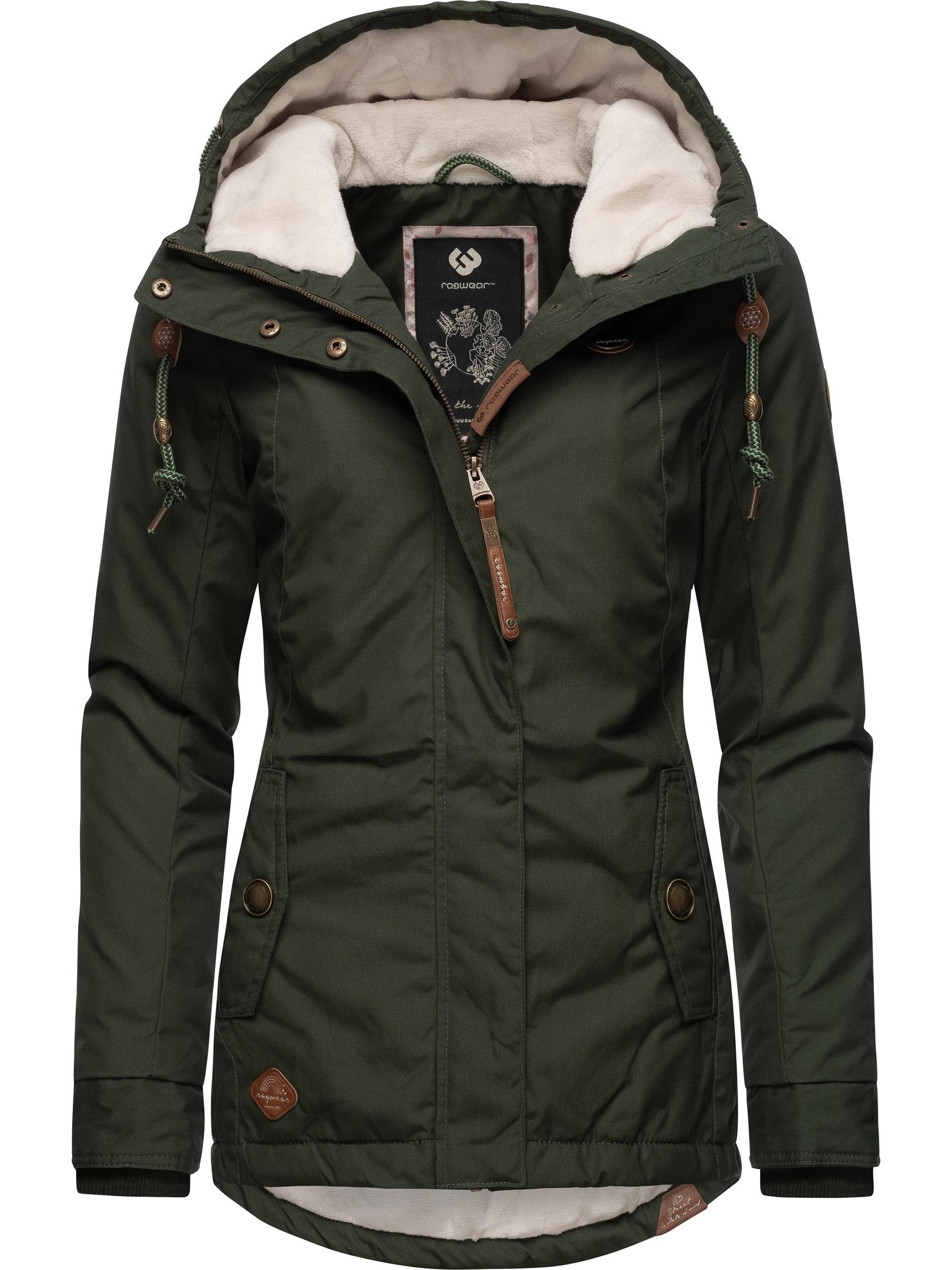 Ragwear Winterjacke Monade Damen Winterparka mit günstig online kaufen