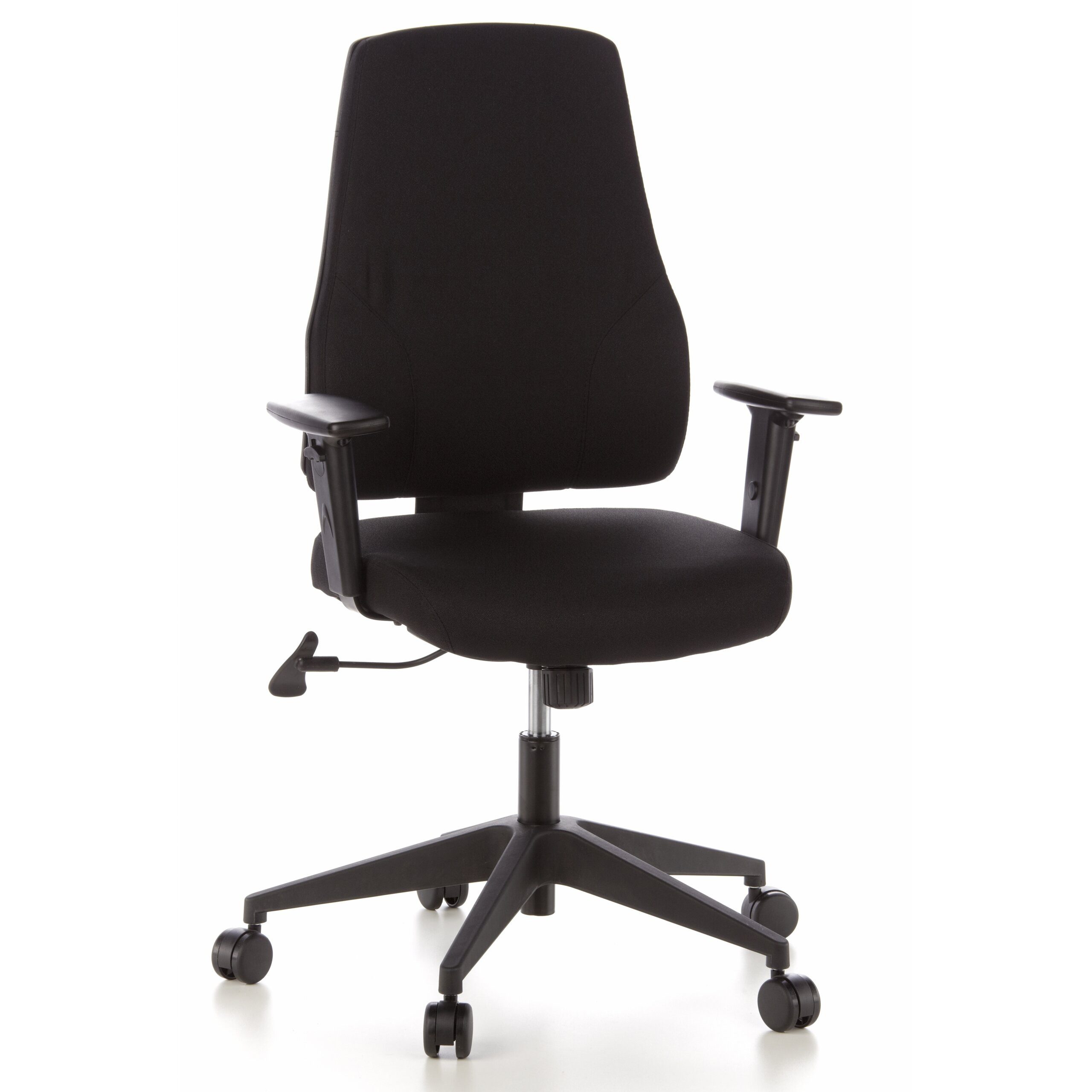 hjh OFFICE Drehstuhl Profi Bürostuhl Pro-Tec 100 Stoff (1 St), Ergonomischer Chefsessel, Schreibtischstuhl höhenverstellbar