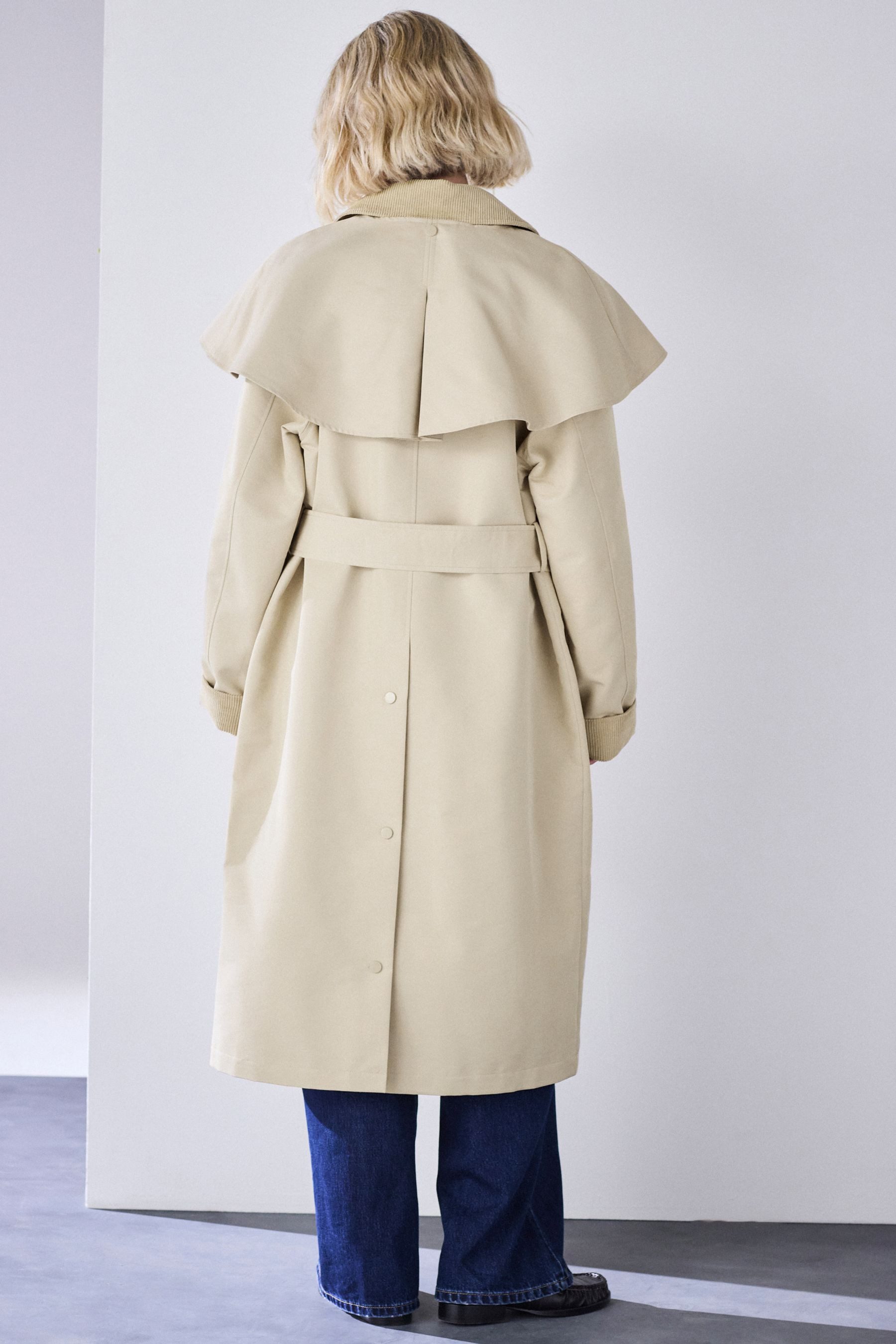 Next Trenchcoat Trenchcoat mit Cape (1-tlg)