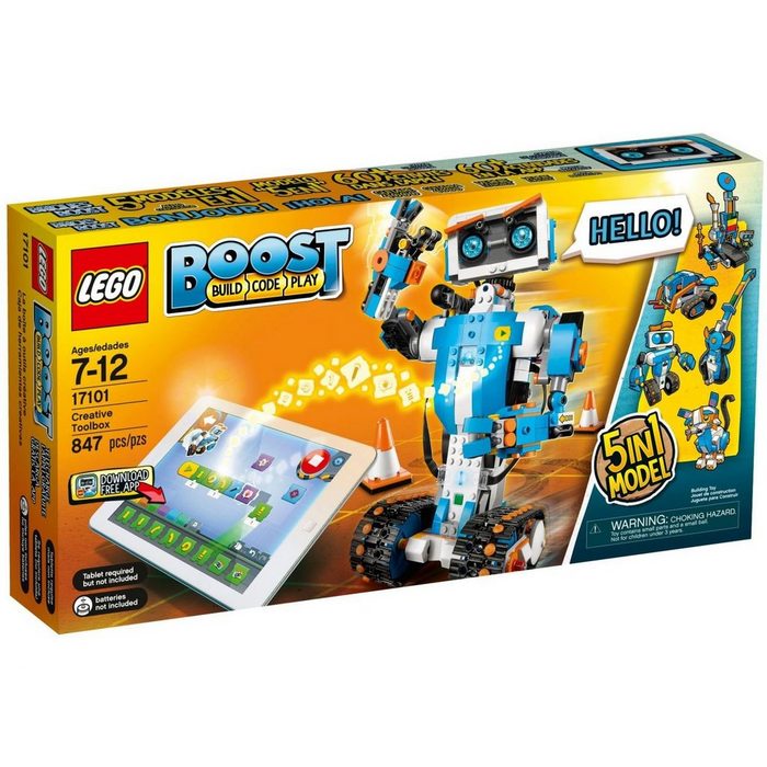 LEGO® Konstruktionsspielsteine LEGO BOOST - Programmierbares Roboticset (847 St)