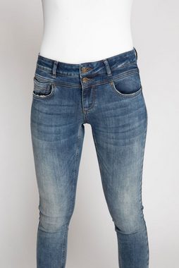 Zhrill Schlaghose Skinny Jeans KELA Blue (0-tlg) angenehmer Sitzkomfort