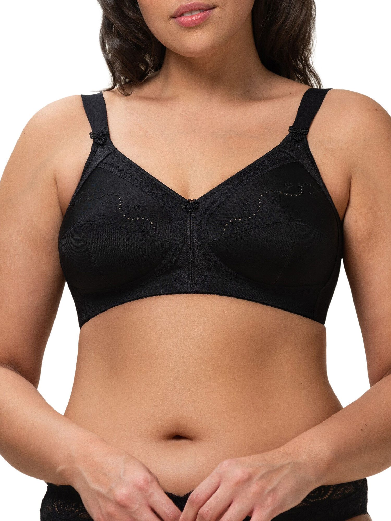 Triumph Bügelloser BH Doreen Cotton (2-tlg) Damen Frauen Mädchen