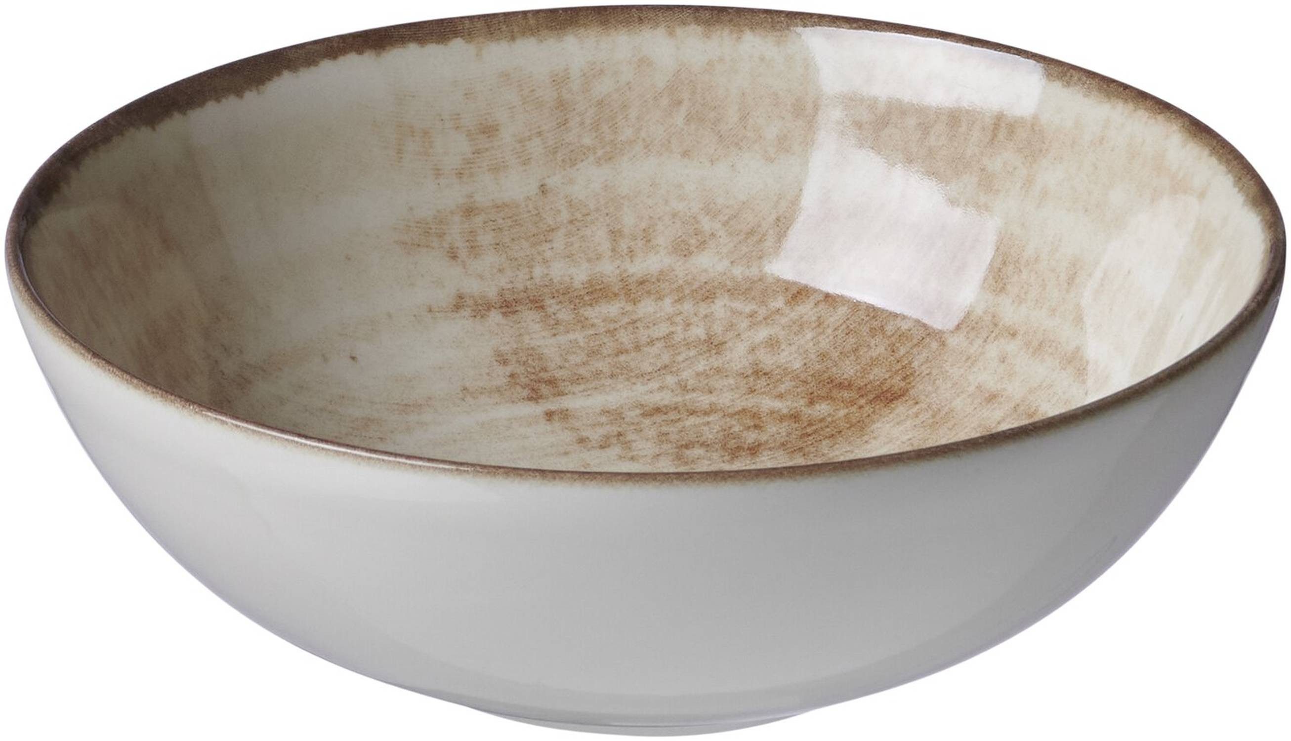 Ritzenhoff & Breker Schale Servierschale aus Porzellan in Coupeform, 18,5 cm, Porzellan