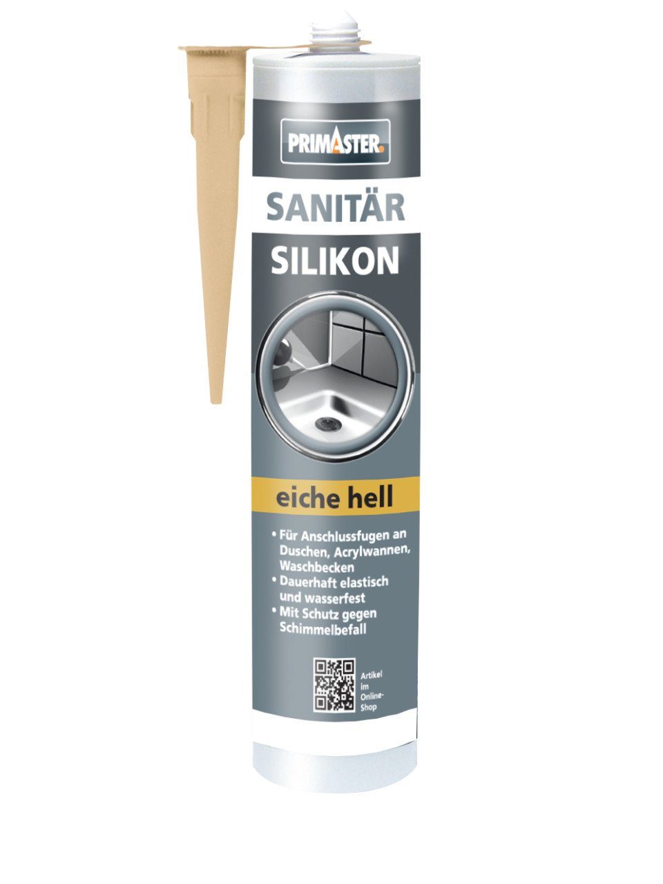 Primaster Silikon Primaster Sanitär Silikon eiche günstig online kaufen