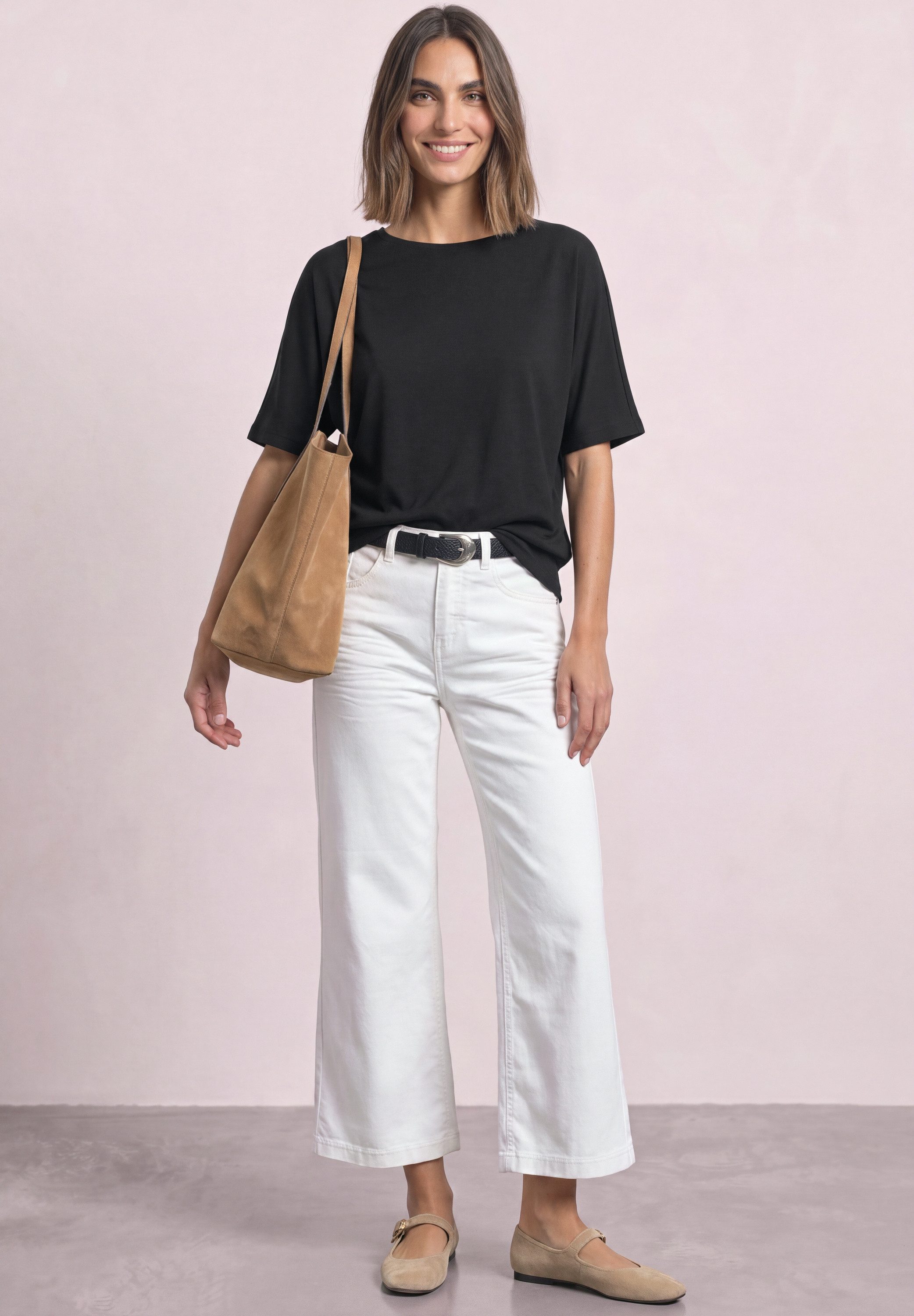 STREET ONE T-Shirt im soften Baumwoll-Mix – Bild 3 von 5