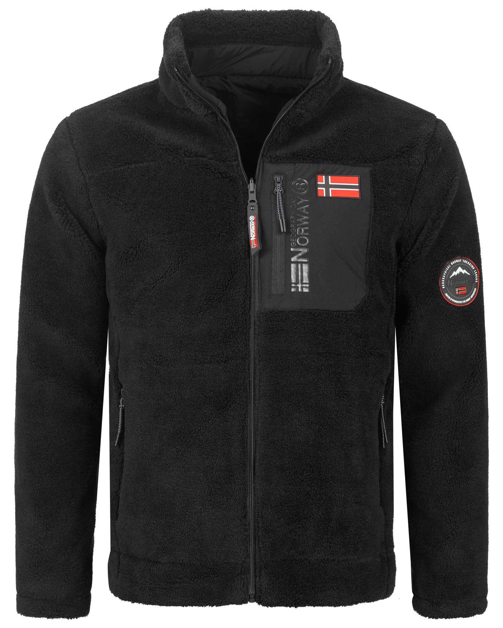 Pile Uomo Geographical Norway Ulysseama_Men_Hz, Morbido E Confortevole, Per La Città E Lo Sport, Ottimo Rapporto Qualità-Prezzo