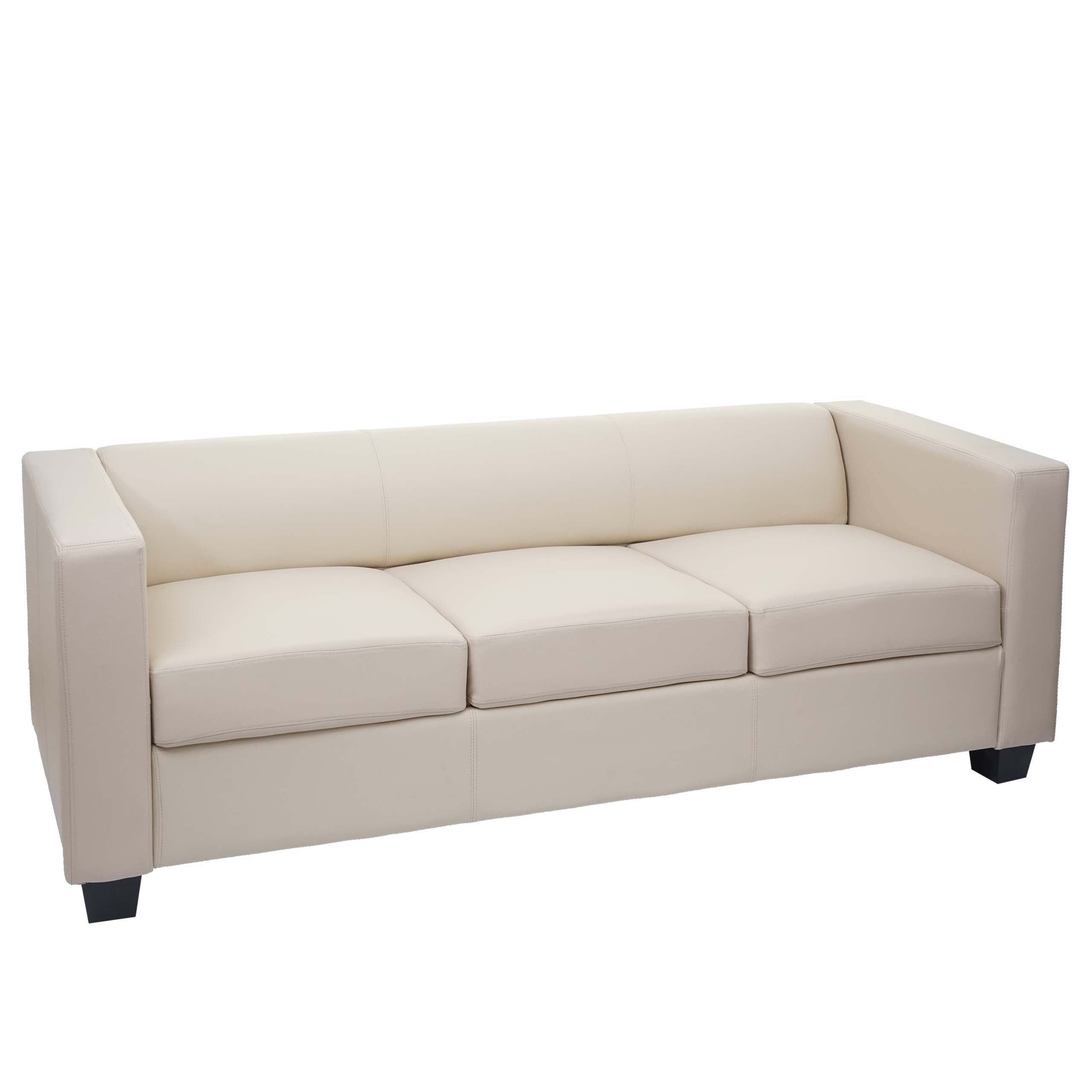 MCW 3-Sitzer Lille-S-3, Moderner Lounge-Stil, 3-Sitzer, Bequeme Polsterung