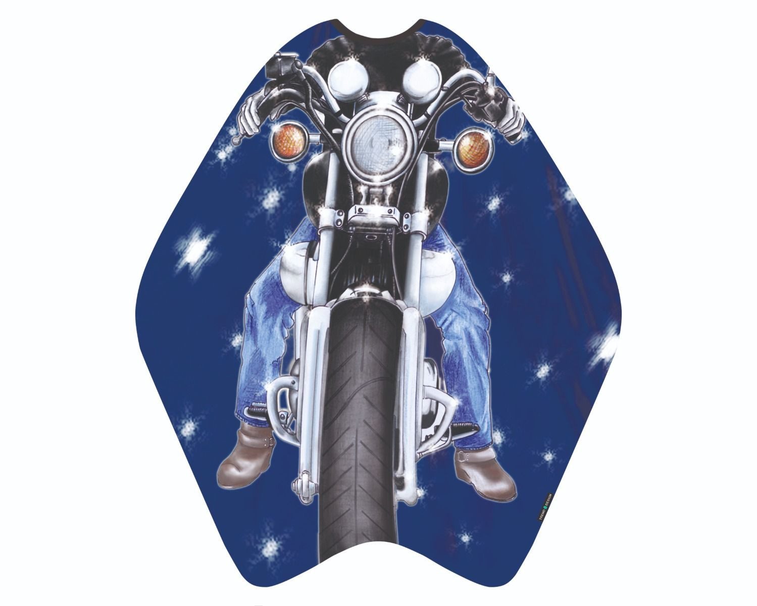 Trend-Design Case zum Umhängen Trend-Design Schneideumhang Kinder Easy Rider hooks 130x125cm