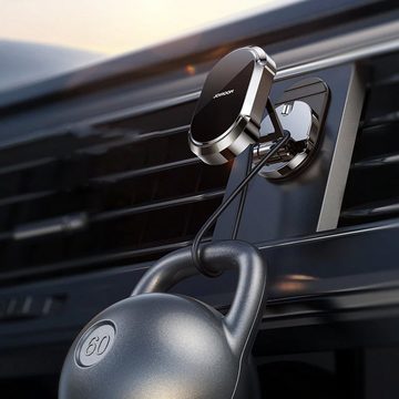 JOYROOM Auto 360° magnetische selbstklebende faltbare Telefonhalterung Handy-Halterung, (Kompatibilität: Telefonmodelle von 4'' bis 7'', sichere Halterung)
