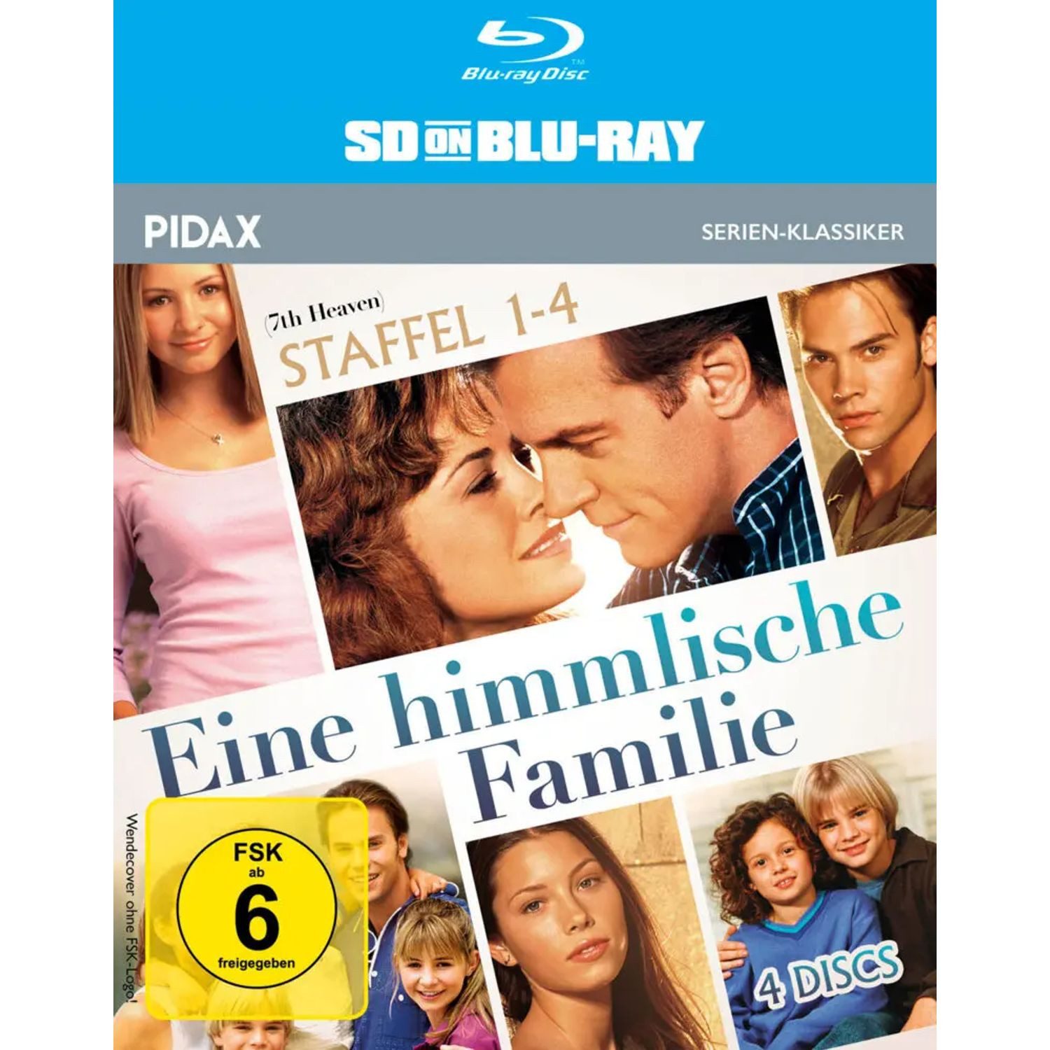 Alive Blu-ray Eine himmlische Familie (7th Heaven), Box 1, Staffel 1 - 4 (SD on...