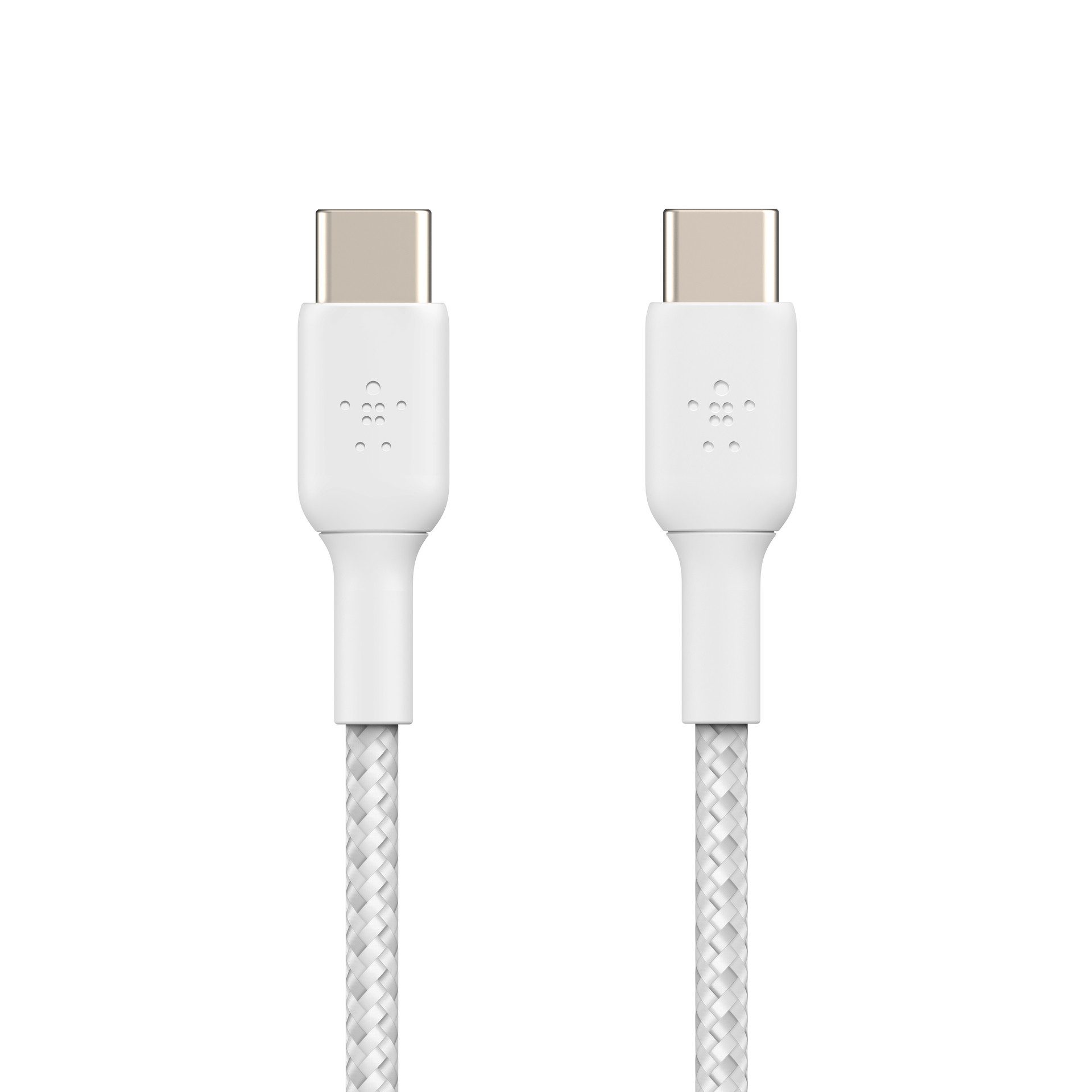 Belkin Geflochtenes BOOST CHARGE USB-Kabel, USB-C, (15 cm), USB-C / USB-C