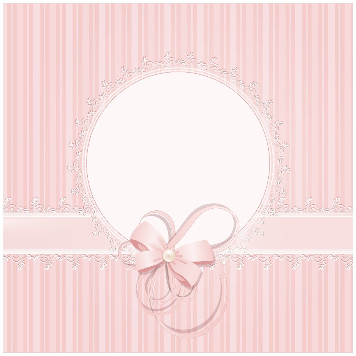 Wallario Tischplatte Geschenkkarte, Bänder, Spitzen und Schleifen in rosa (1 St), für Ikea Lack Tisch geeignet | Tischplatten