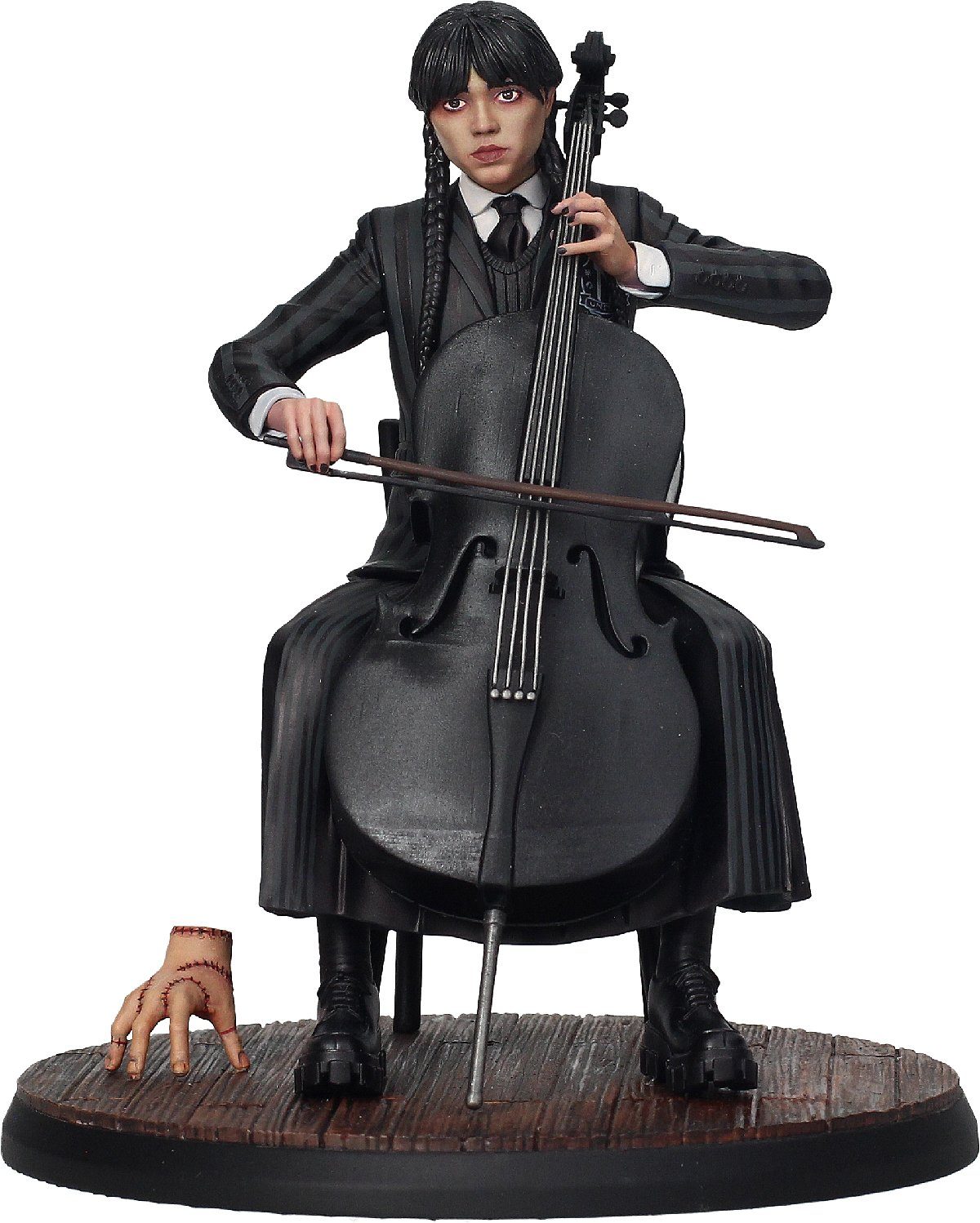 Actionfigur Wednesday Figur mit Cello