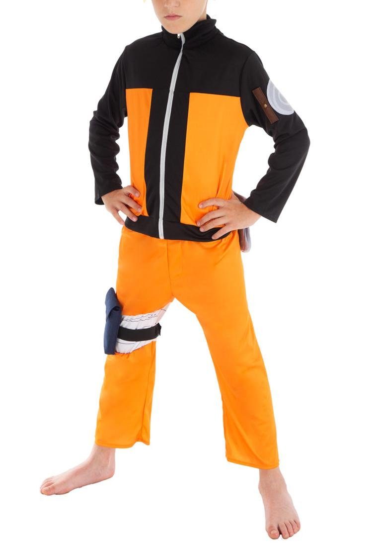 GalaxyCat Kostüm Naruto Shippuden Kinderkostüm, Ninja Kostüm von, Kinder Kostüm von Naruto Uzumaki