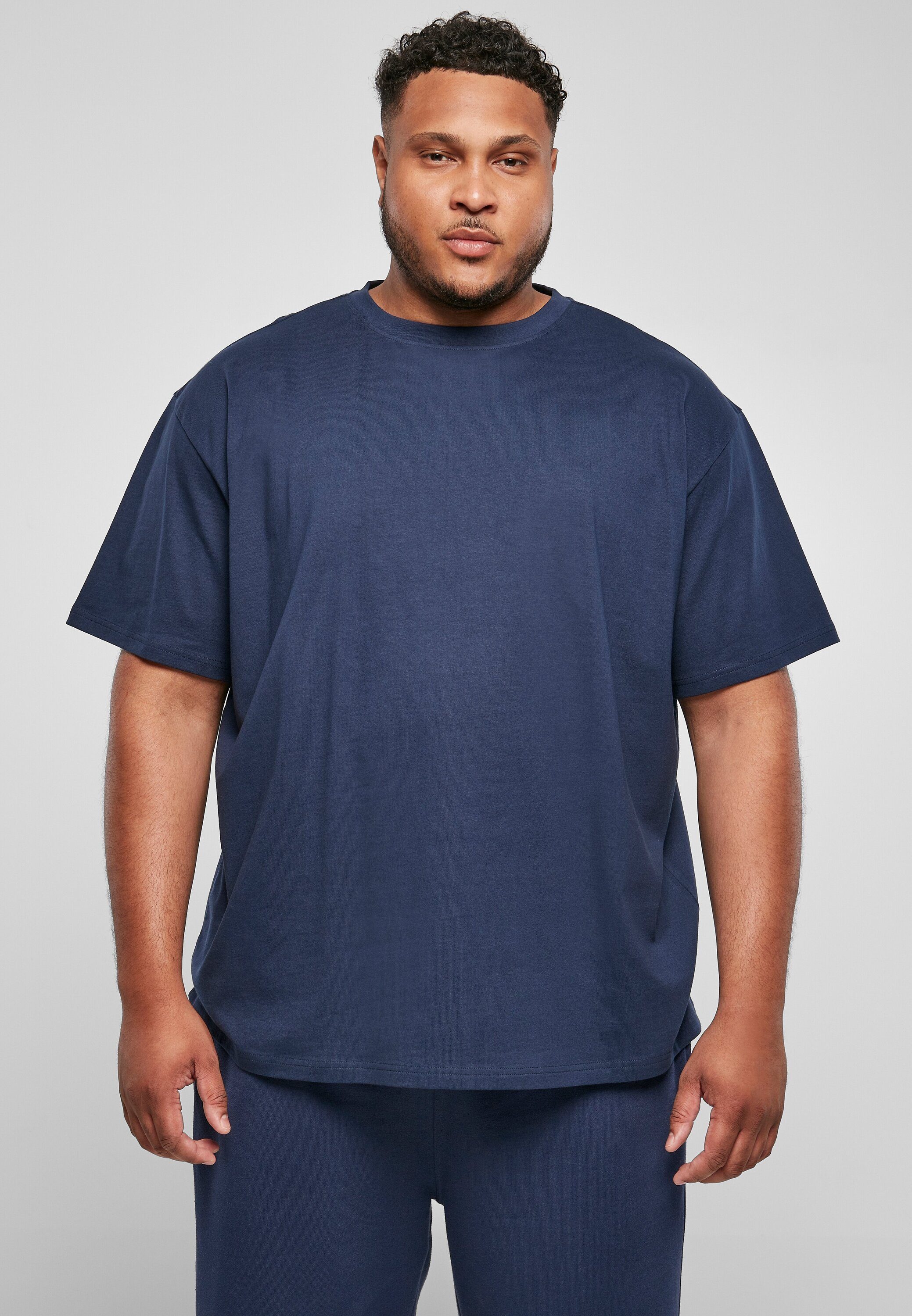 URBAN CLASSICS T-Shirt Herren Heavy Oversized Tee (1-tlg) darkblue